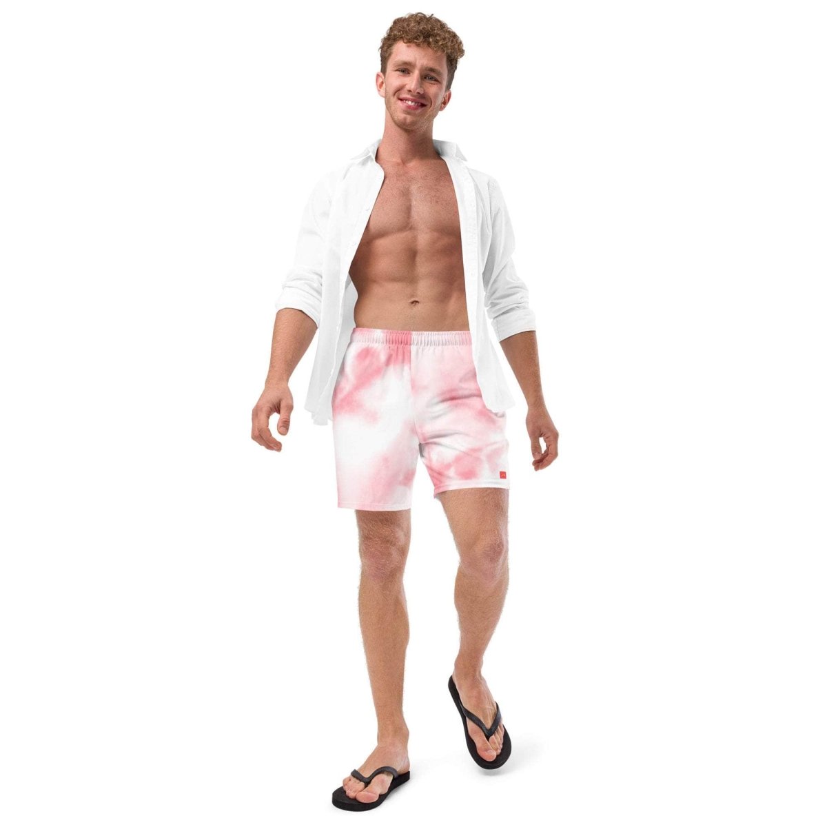 unik.fashion Coral Mist Swim Trunks