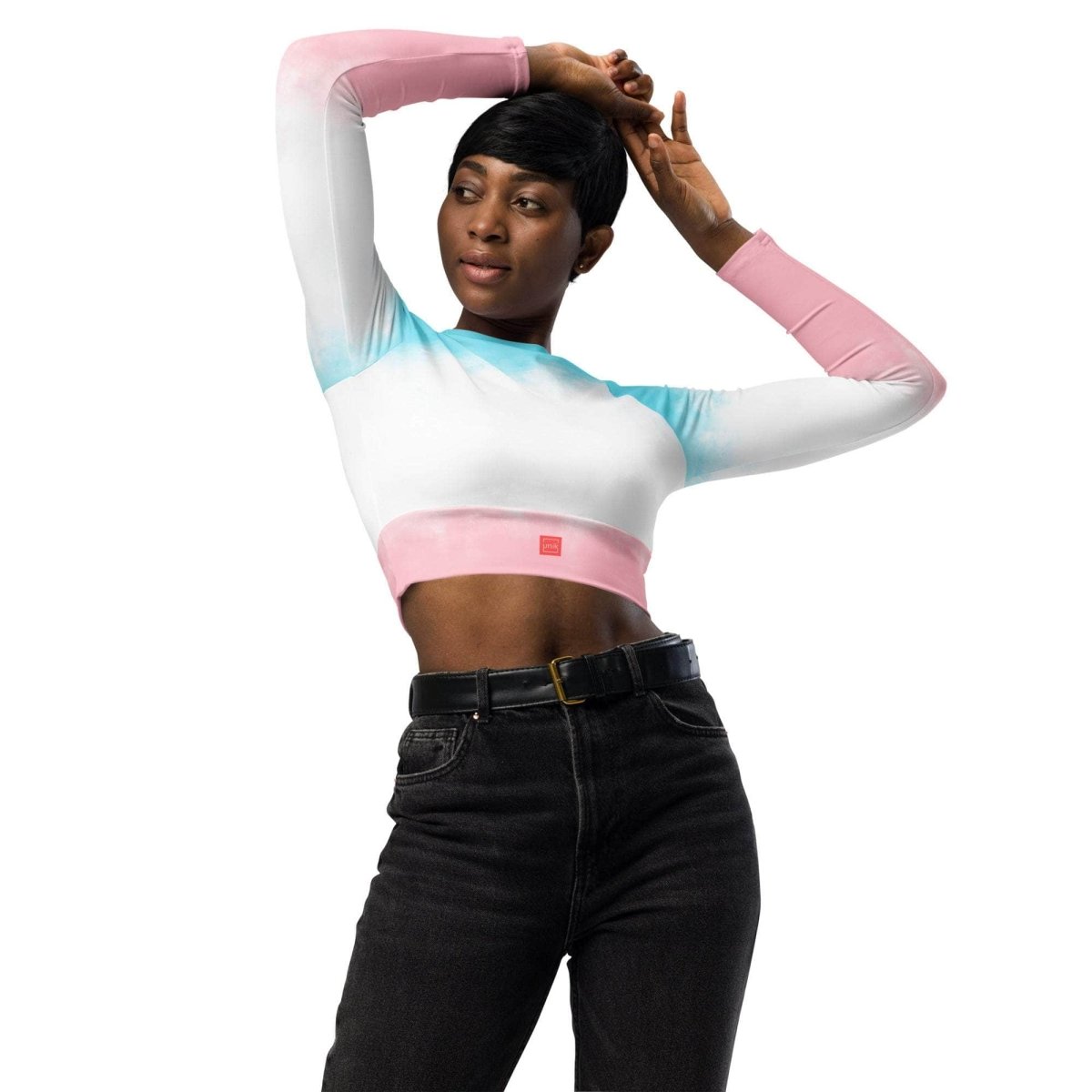 unik.fashion Cotton Cloud crop top