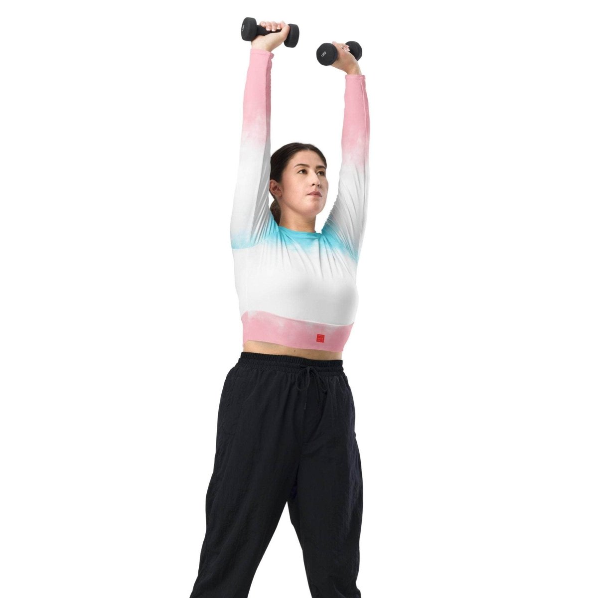 unik.fashion Cotton Cloud crop top