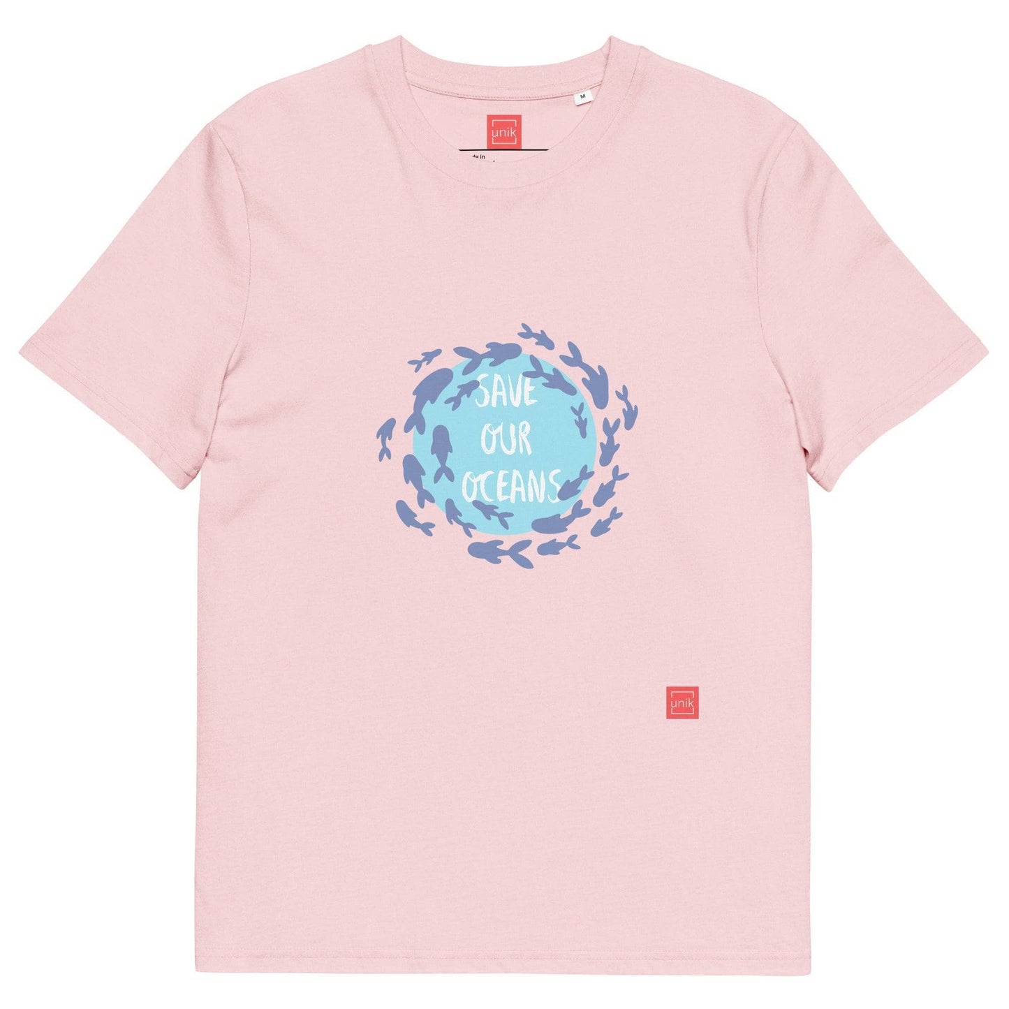 unik.fashion Cotton Pink / S Fish t-shirt