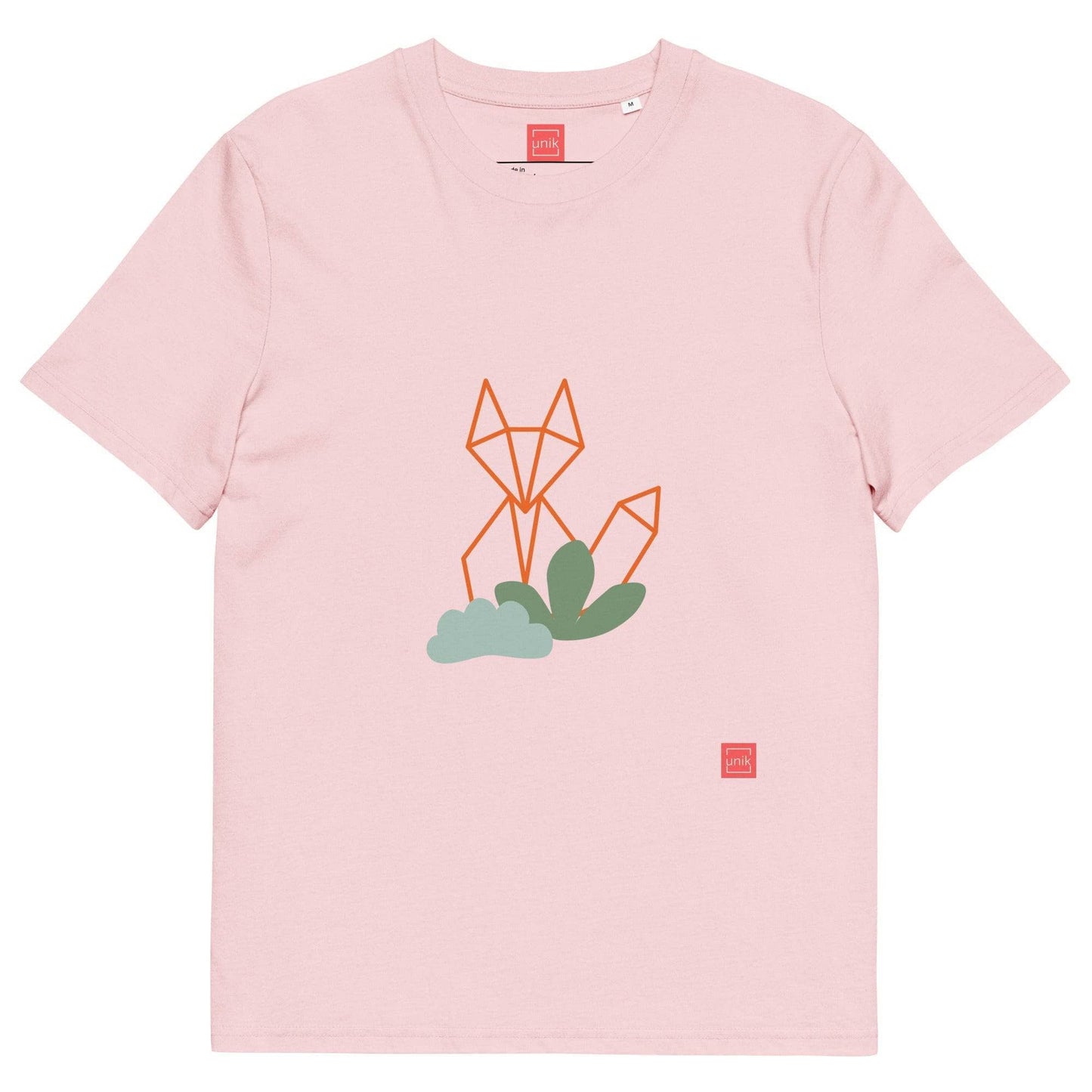 unik.fashion Cotton Pink / S Fox t-shirt