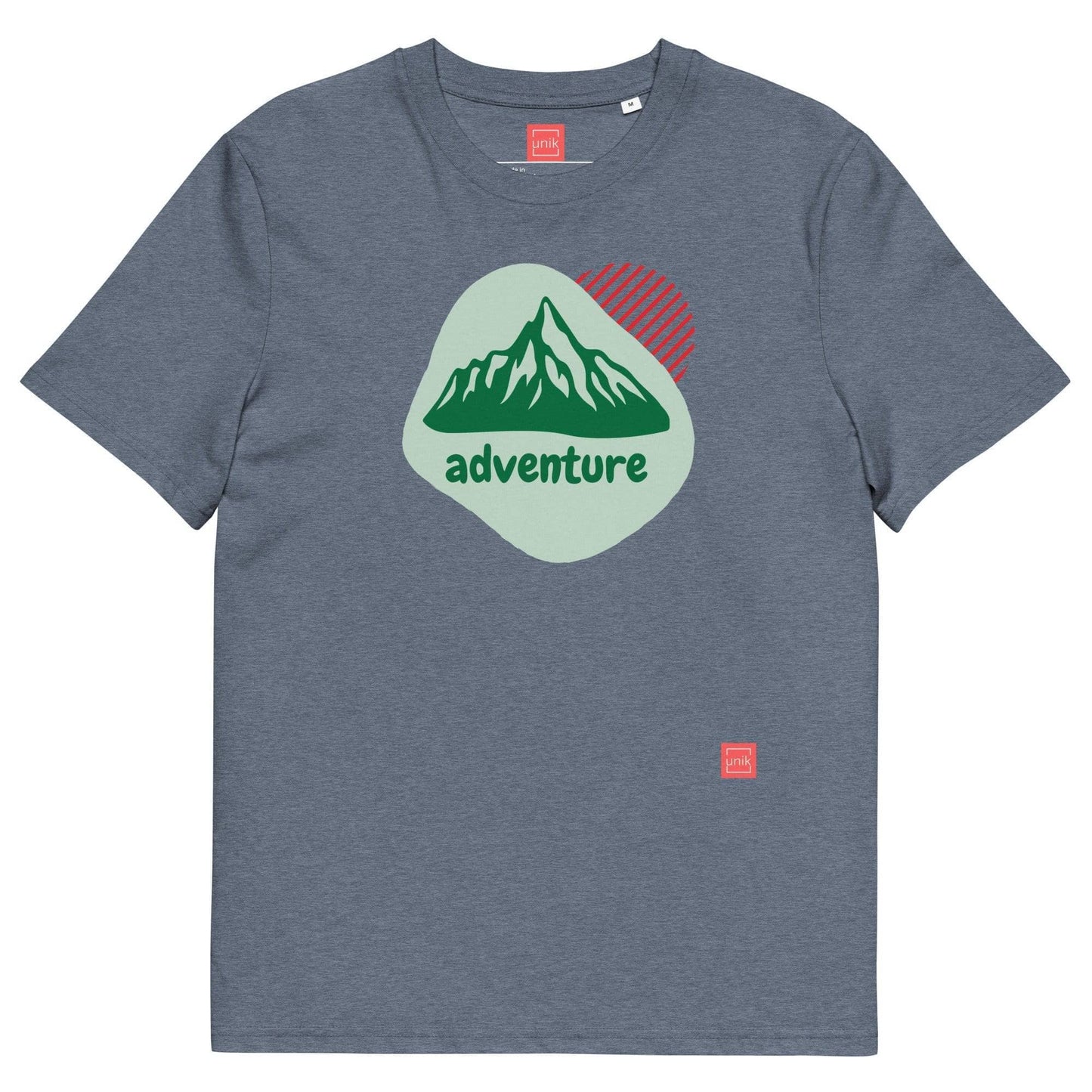 unik.fashion Dark Heather Blue / S Adventure t-shirt