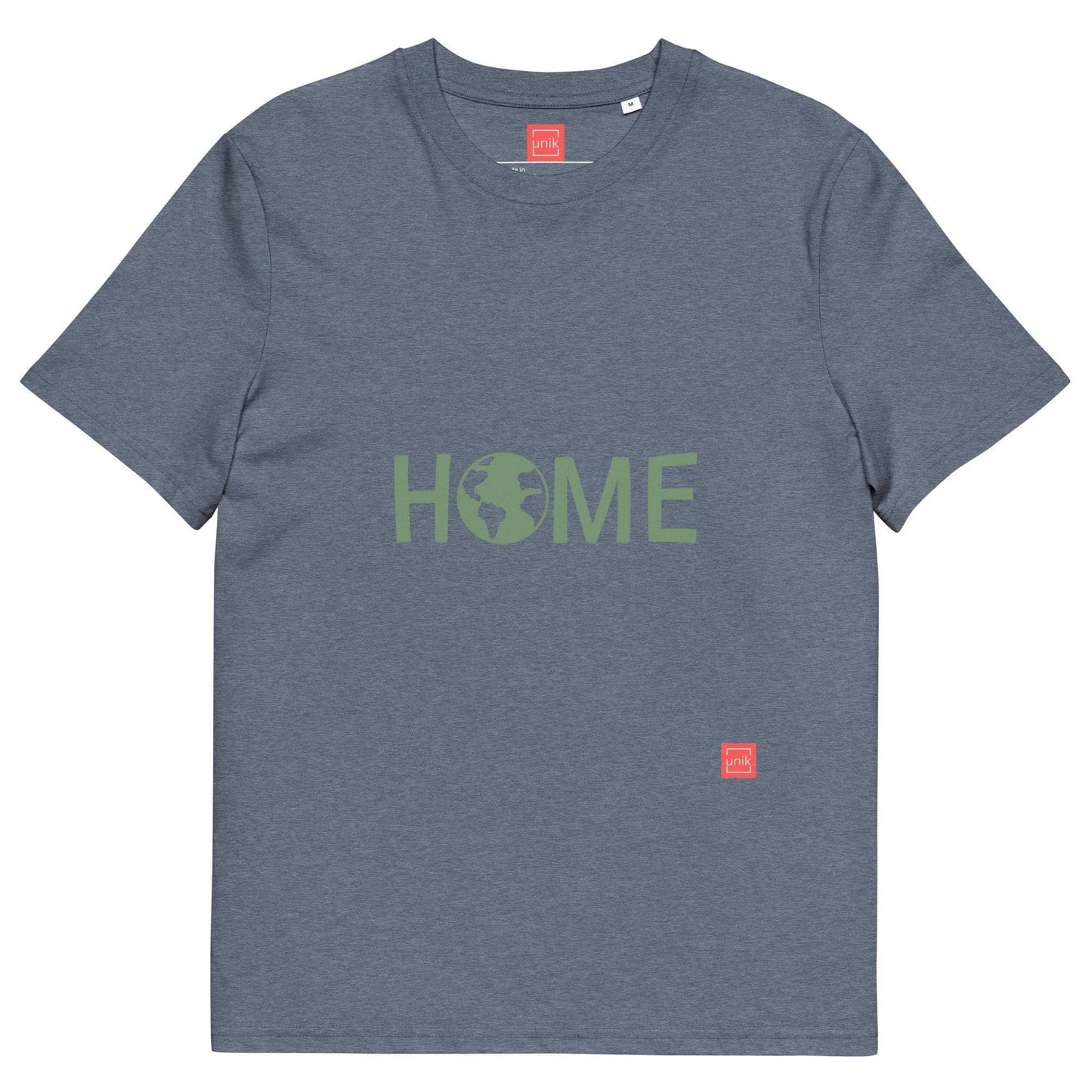 unik.fashion Dark Heather Blue / S Home t-shirt