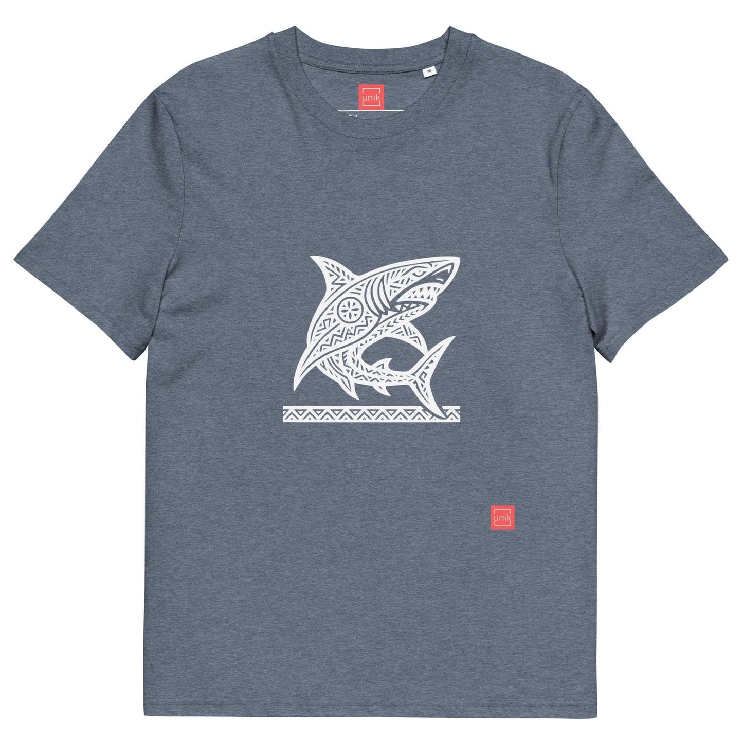 unik.fashion Dark Heather Blue / S Shark t-shirt