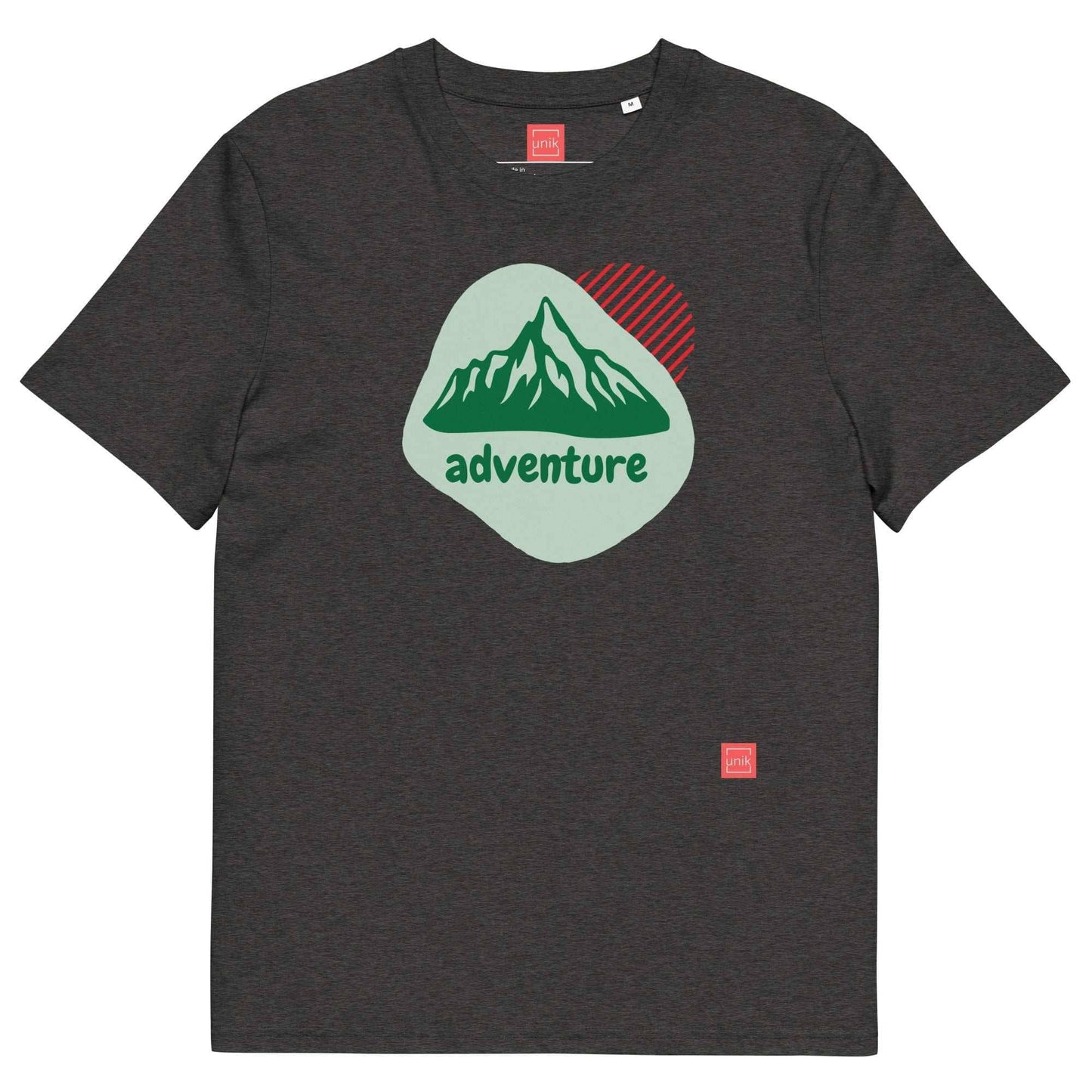 unik.fashion Dark Heather Grey / S Adventure t-shirt