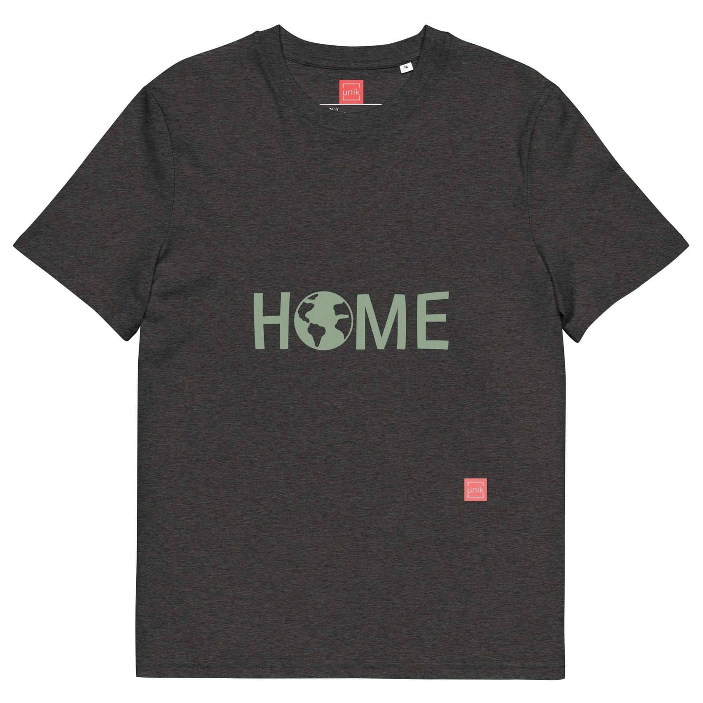 unik.fashion Dark Heather Grey / S Home t-shirt