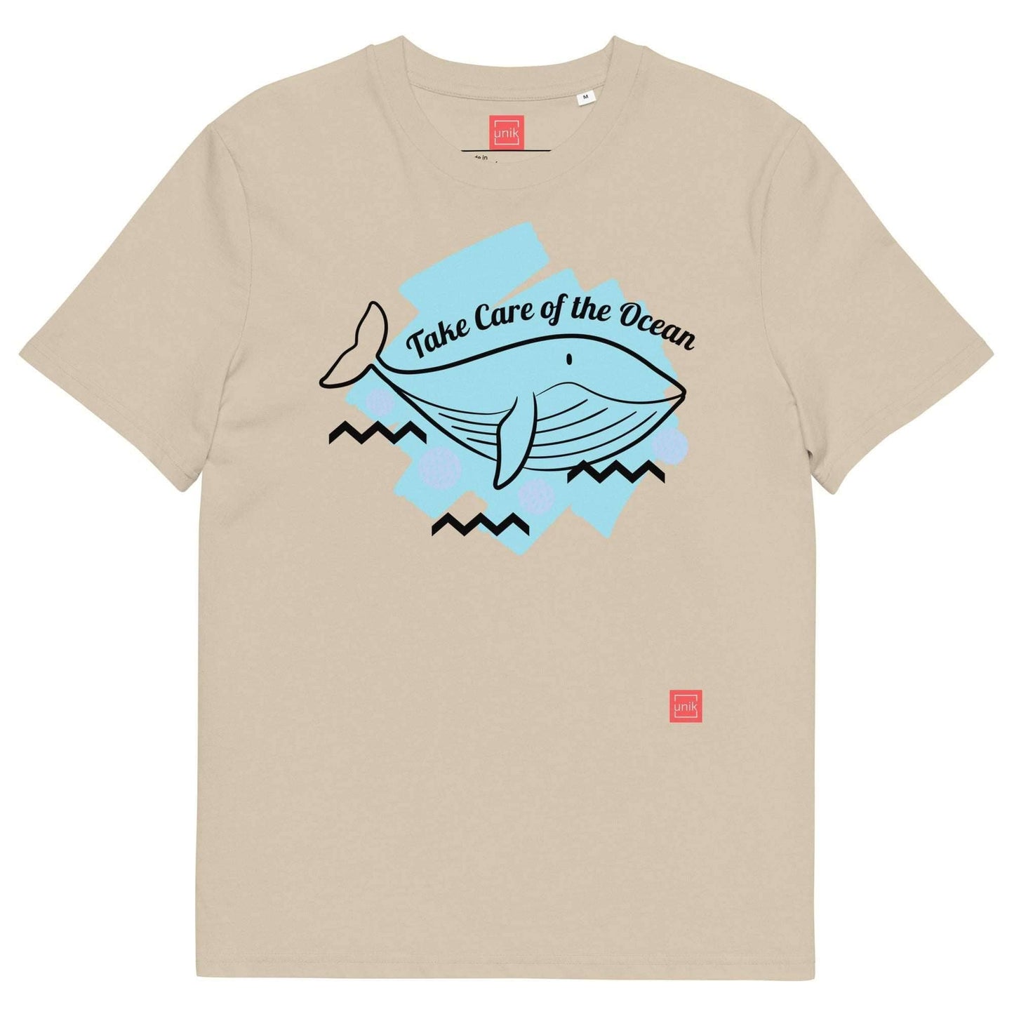 unik.fashion Desert Dust / S Whale t-shirt