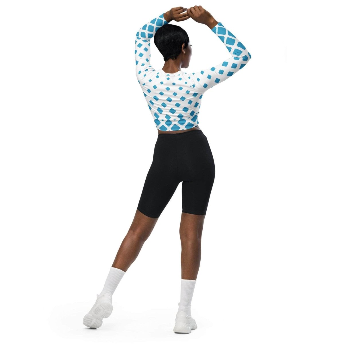 unik.fashion Diamond Drift crop top