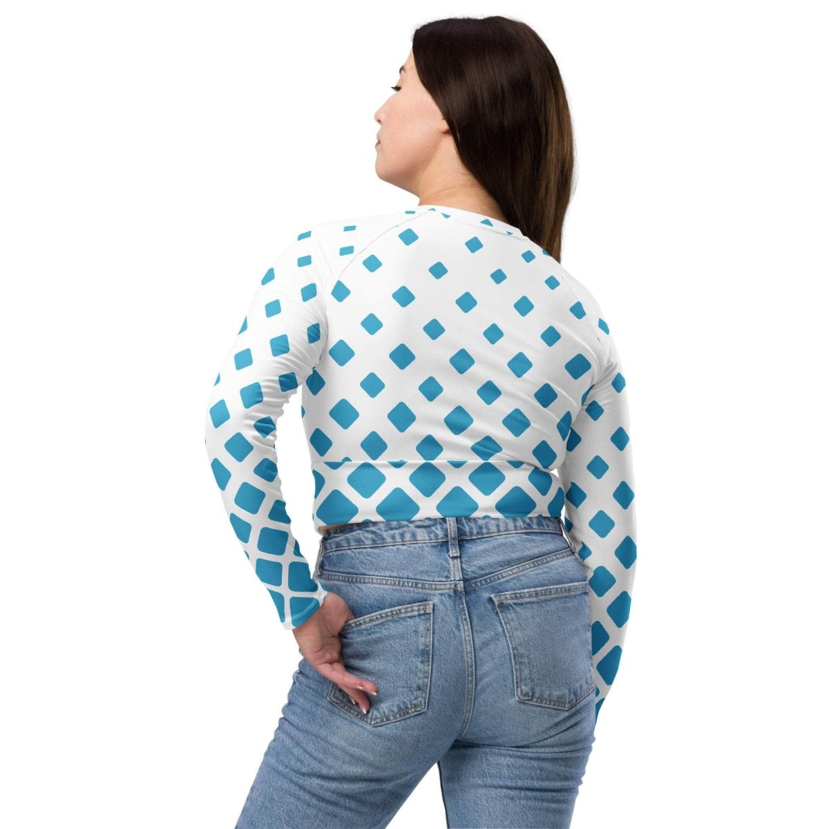 unik.fashion Diamond Drift crop top