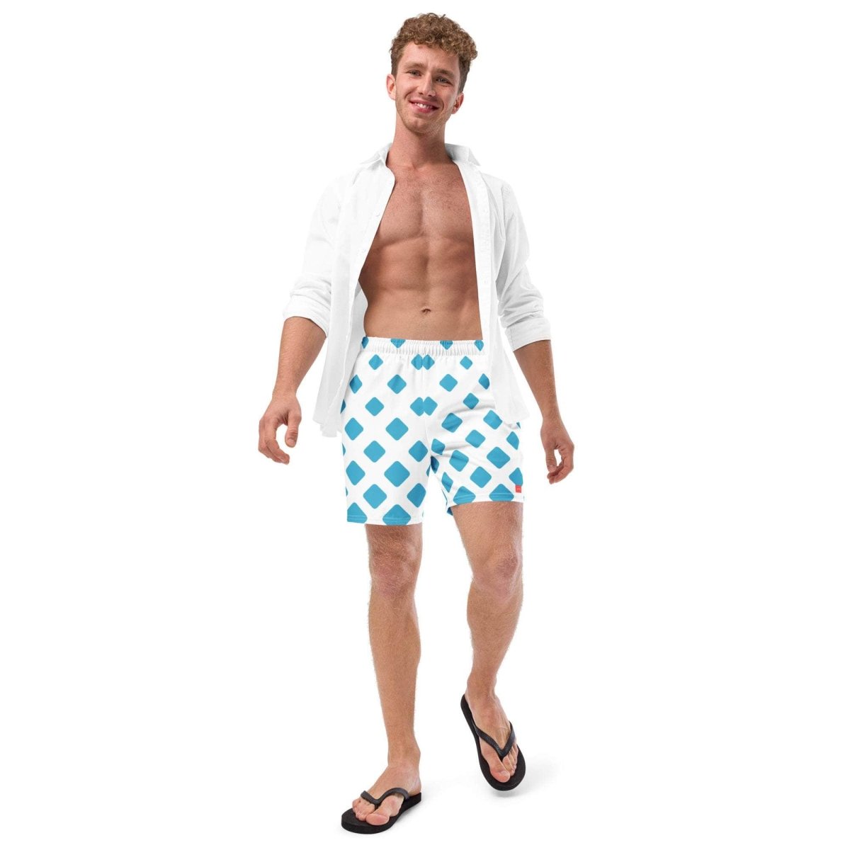 unik.fashion Diamond Drift Swim Trunks