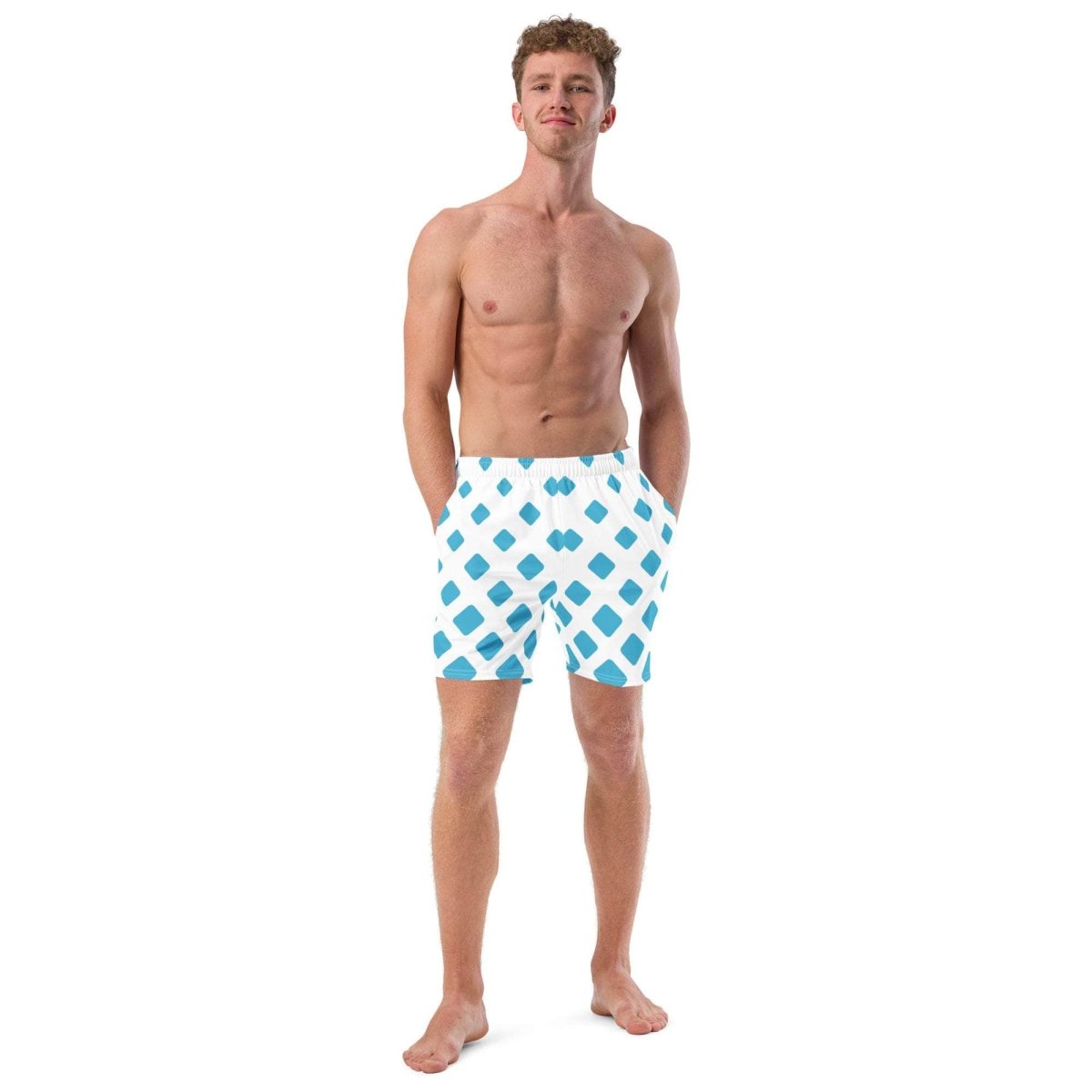 unik.fashion Diamond Drift Swim Trunks