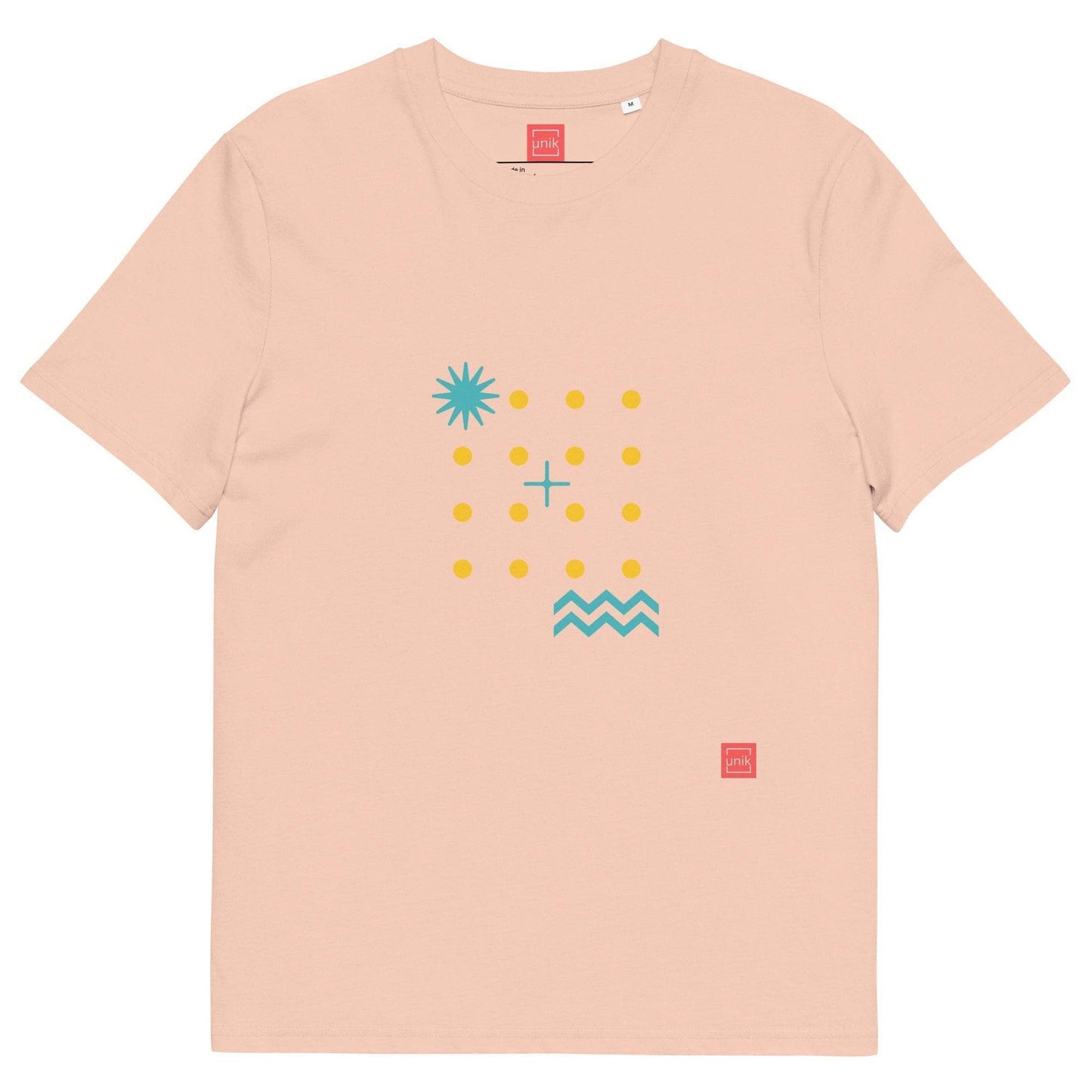 unik.fashion Fraiche Peche / S Dots t-shirt
