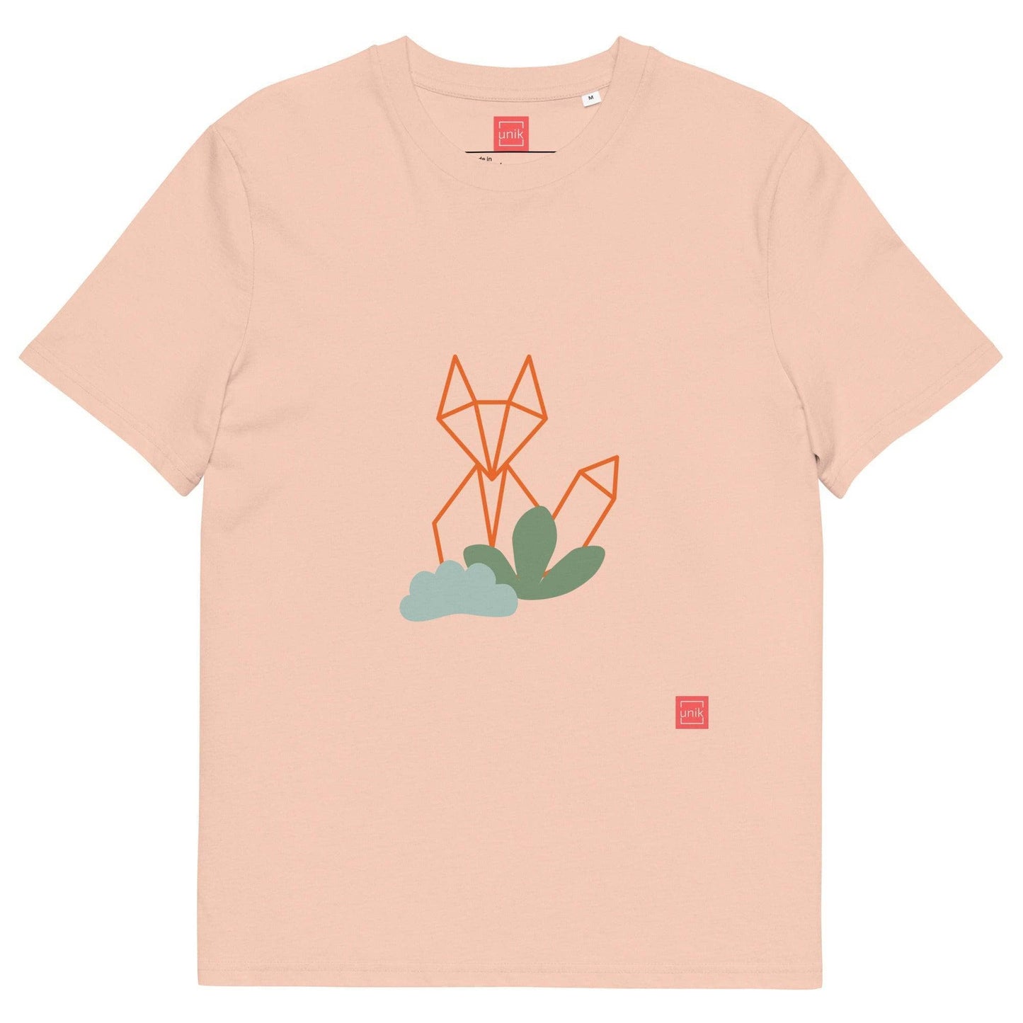 unik.fashion Fraiche Peche / S Fox t-shirt