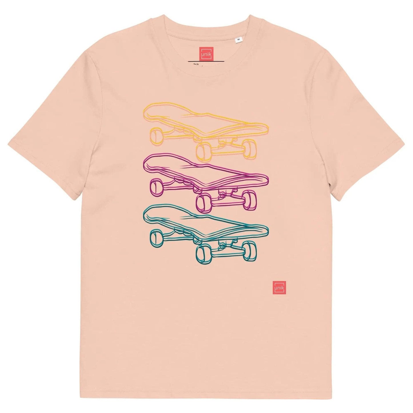 unik.fashion Fraiche Peche / S Skate t-shirt