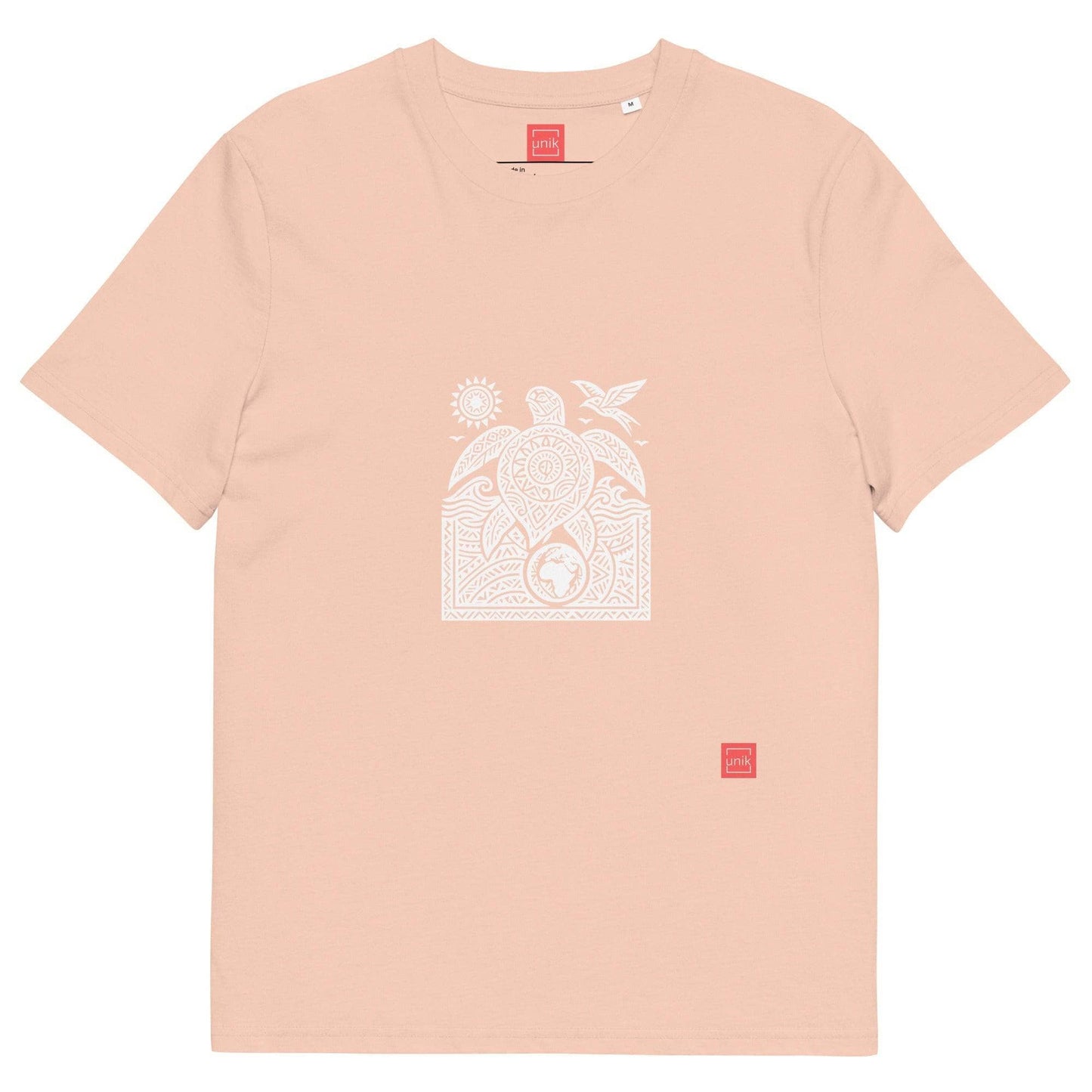 unik.fashion Fraiche Peche / S Turtle t-shirt