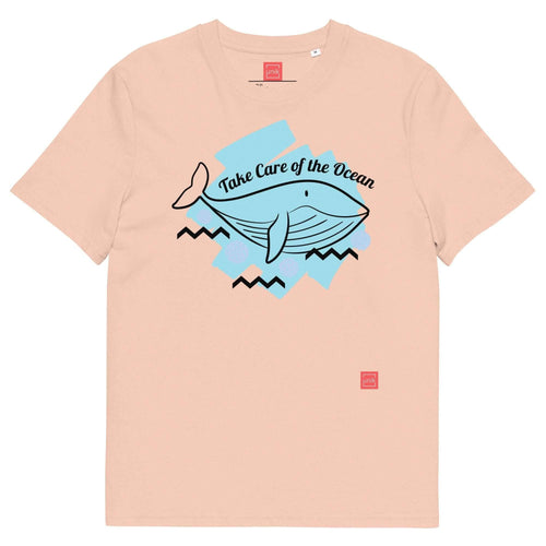 unik.fashion Fraiche Peche / S Whale t-shirt