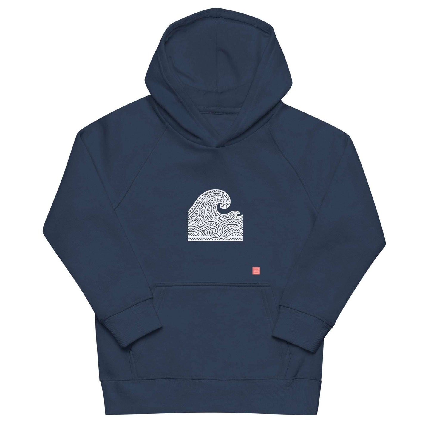 Waves kids eco hoodie - unik.fashion