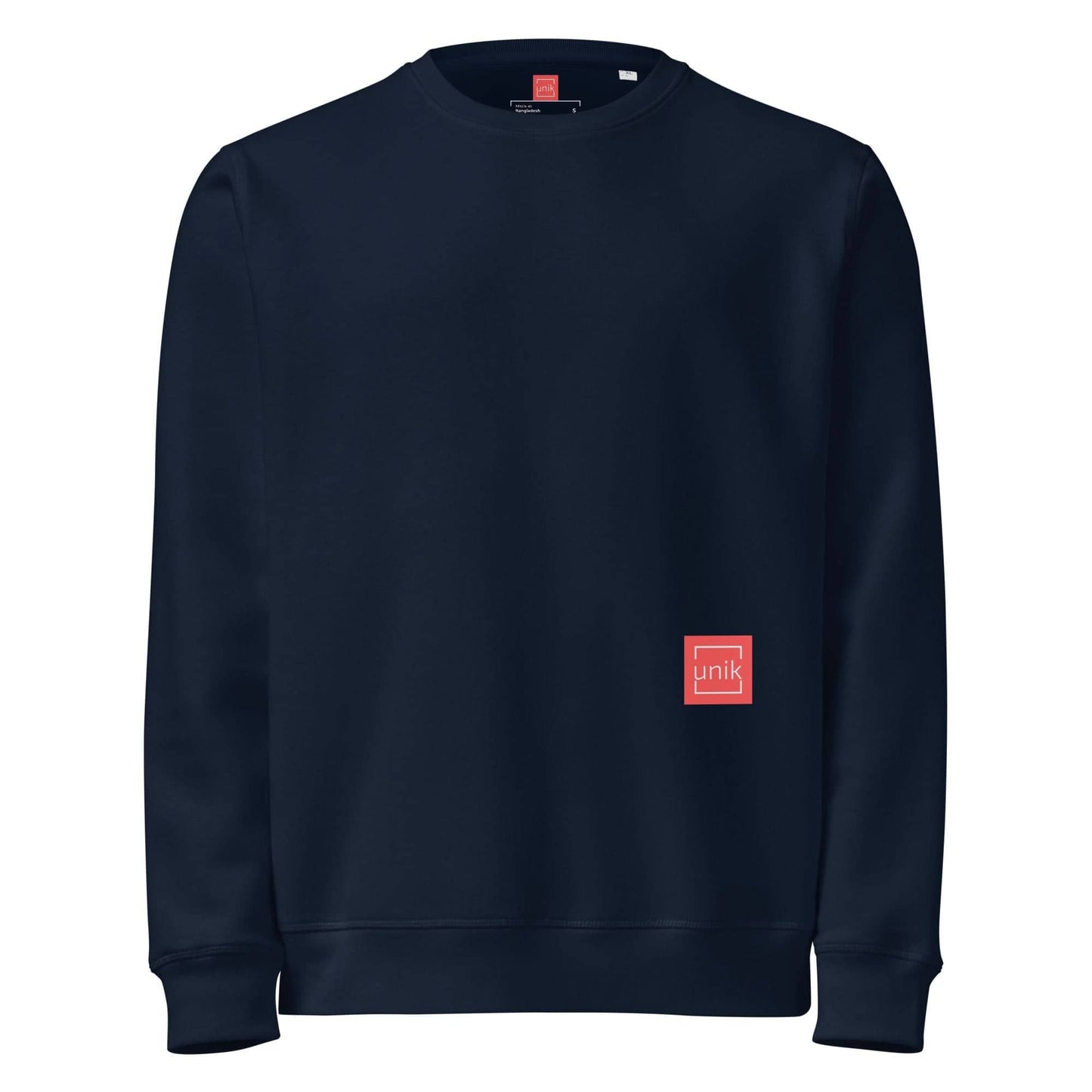 unik.fashion French Navy / S Clean sweatshirt