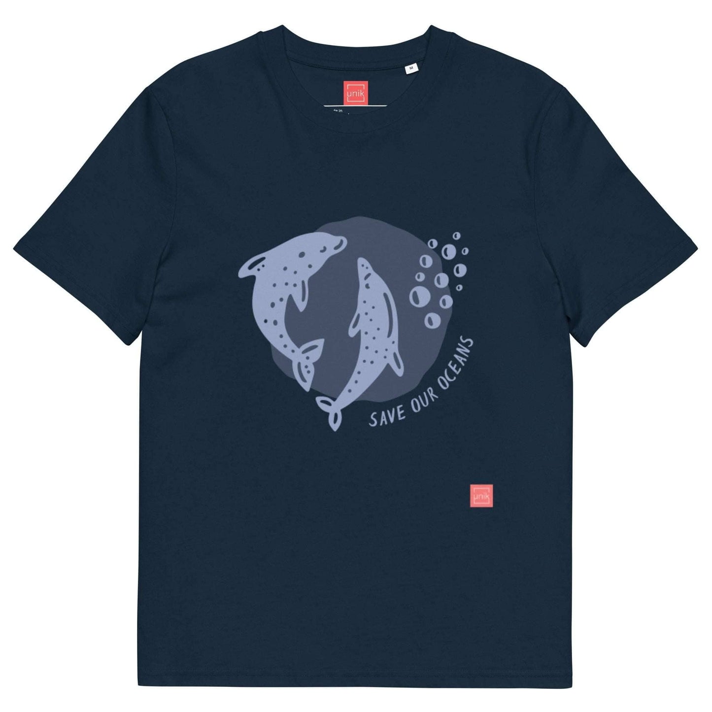 unik.fashion French Navy / S Dolphin t-shirt