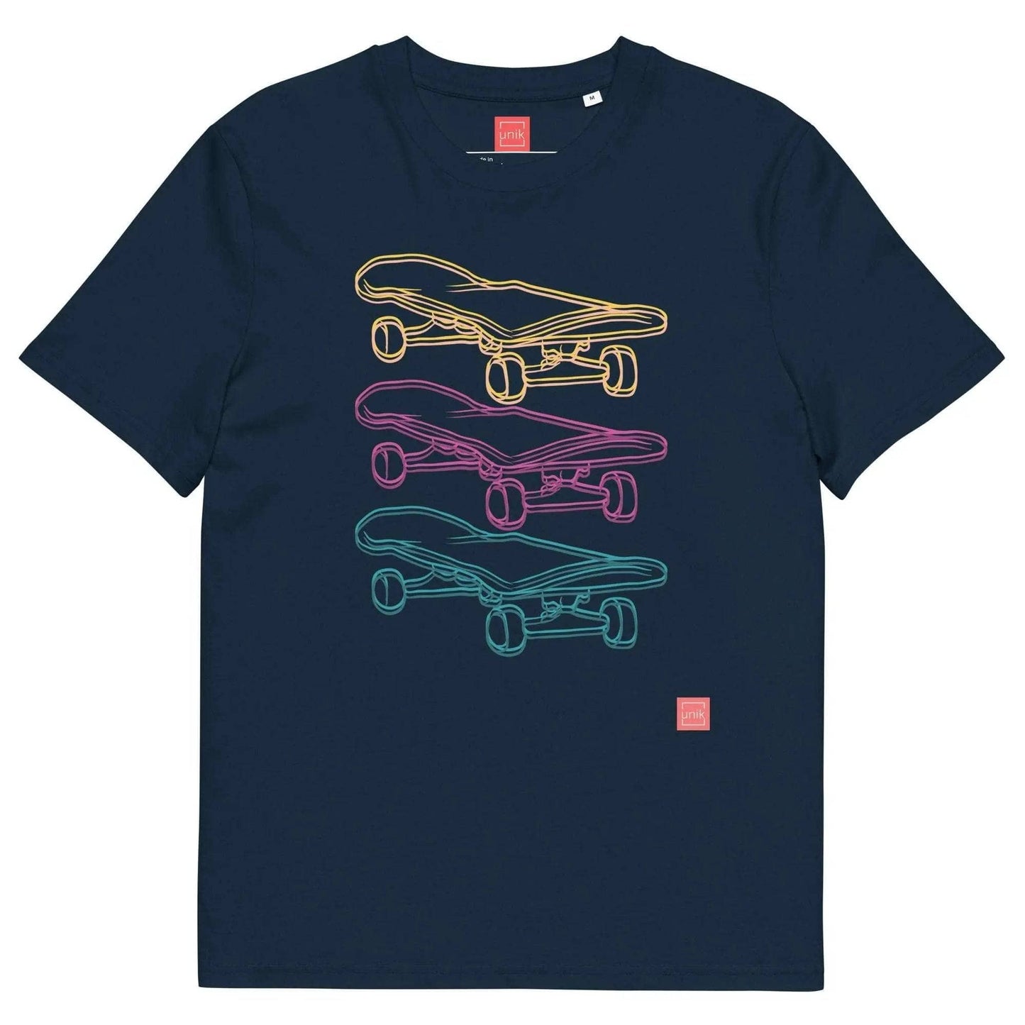 unik.fashion French Navy / S Skate t-shirt