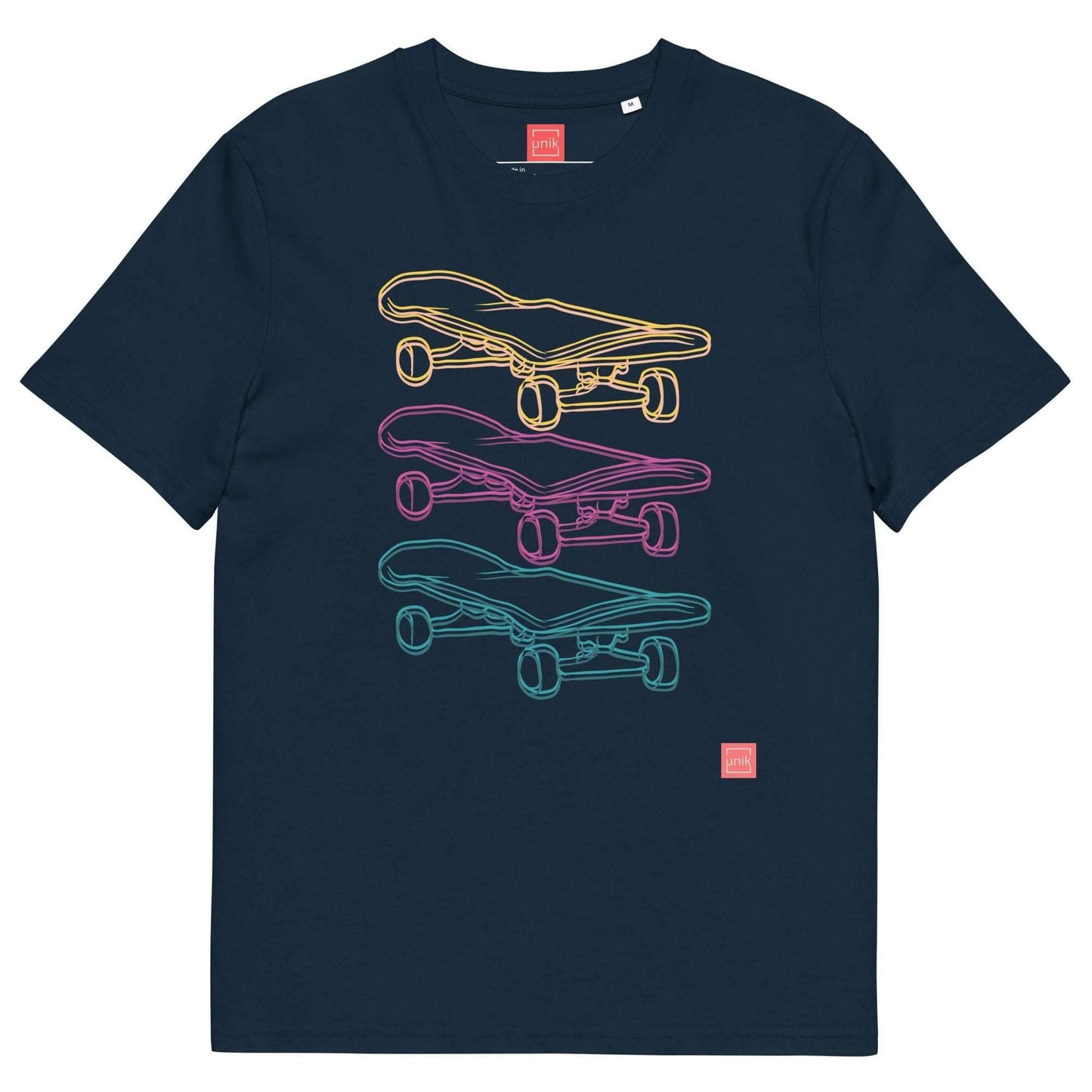 unik.fashion French Navy / S Skate t-shirt