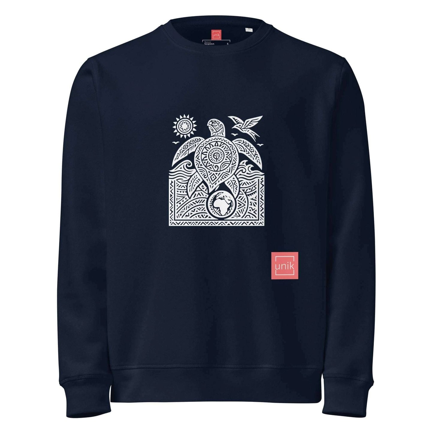 unik.fashion French Navy / S Turtle sweatshirt