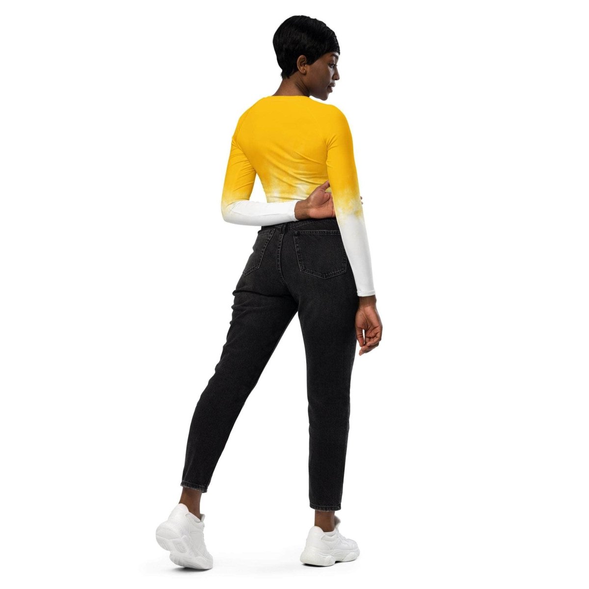unik.fashion Golden Cloud crop top