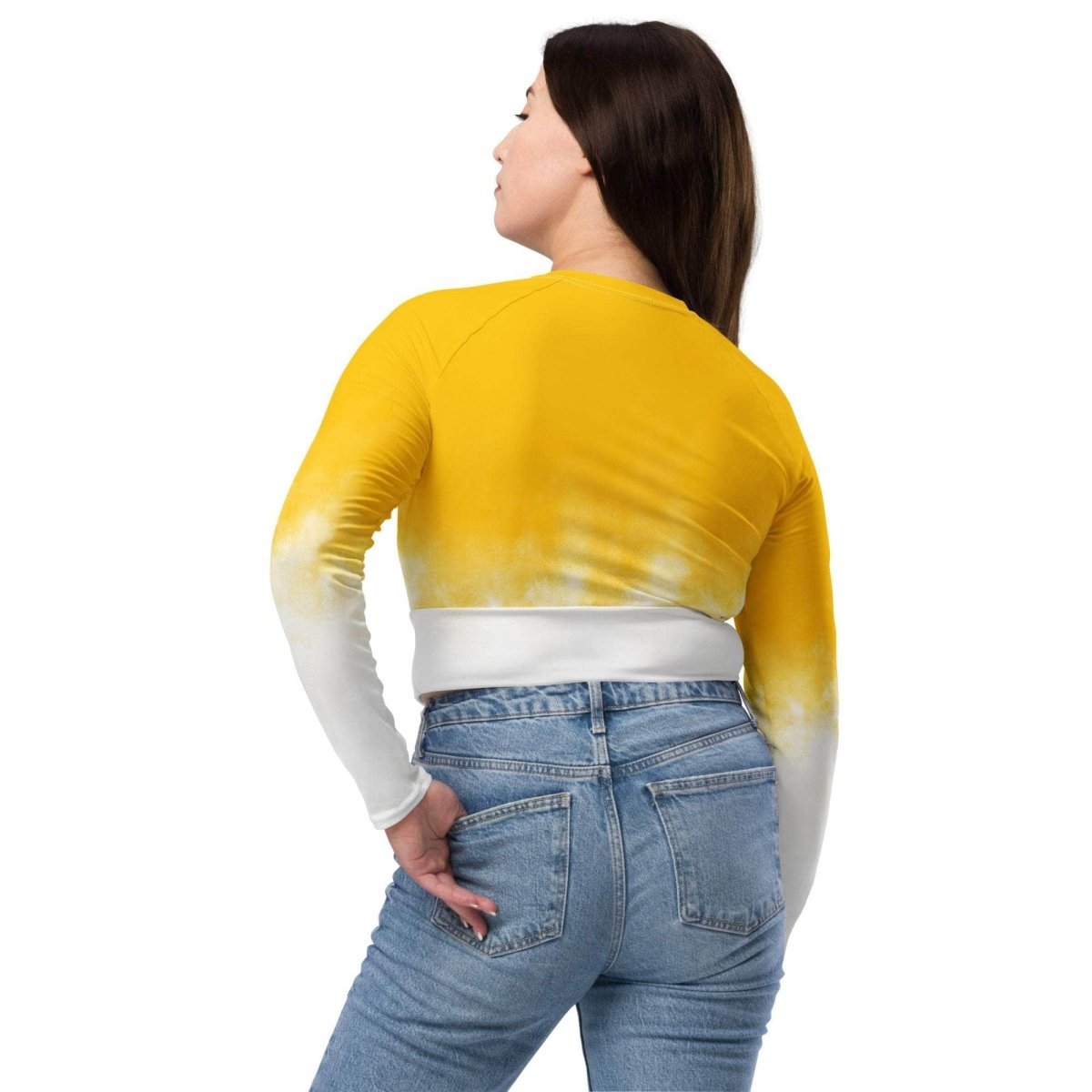 unik.fashion Golden Cloud crop top