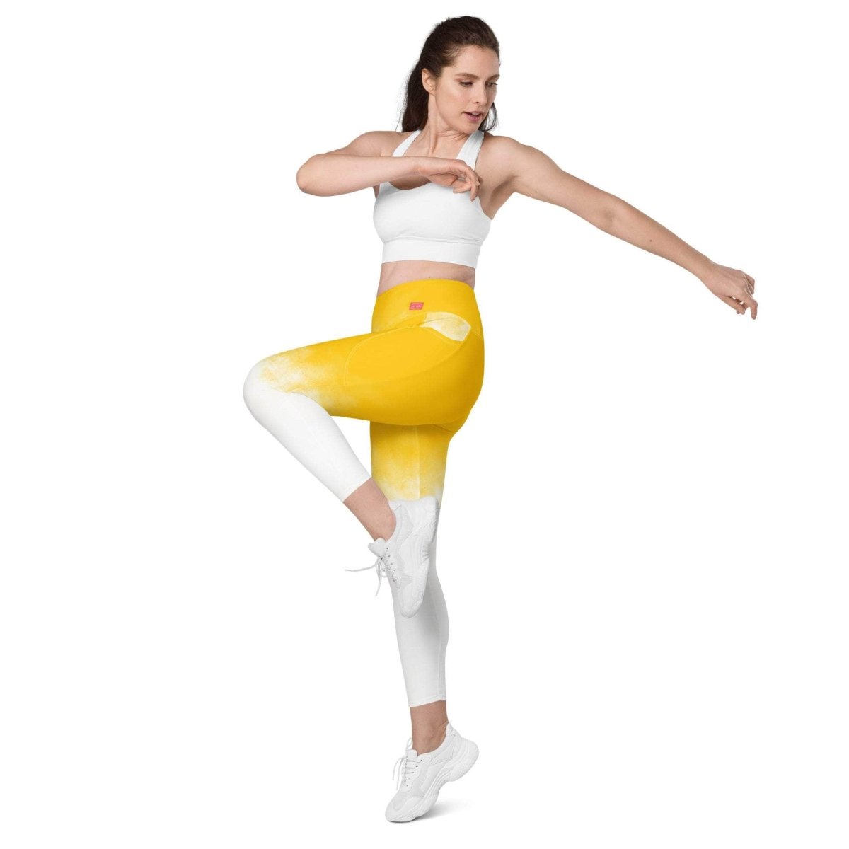 Golden Cloud Leggings - unik.fashion