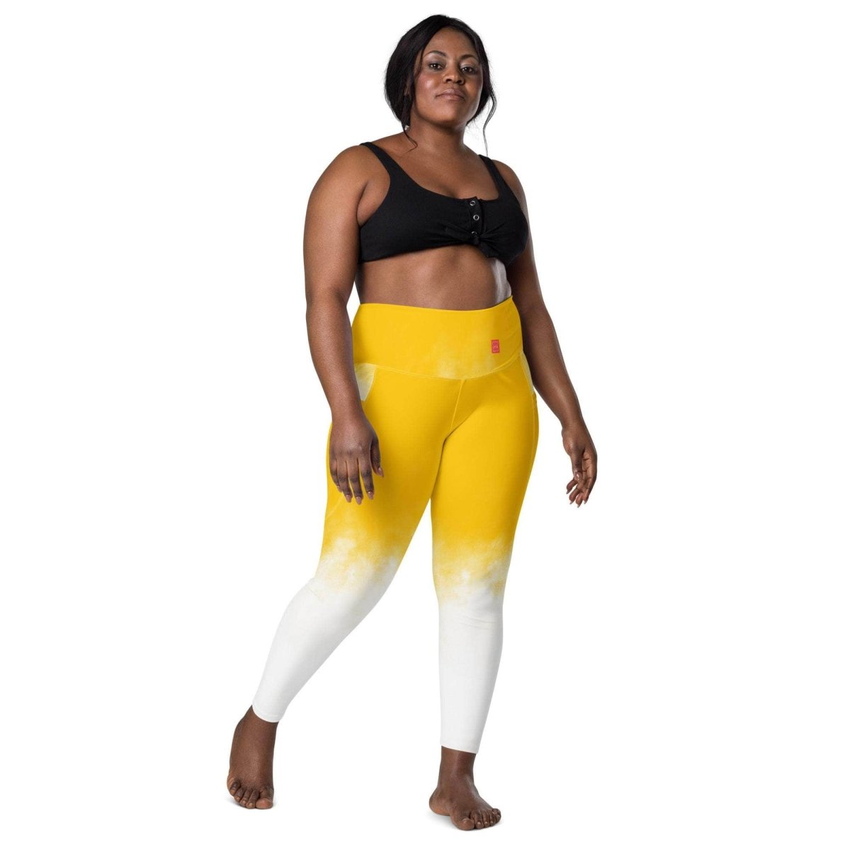 Golden Cloud Leggings - unik.fashion