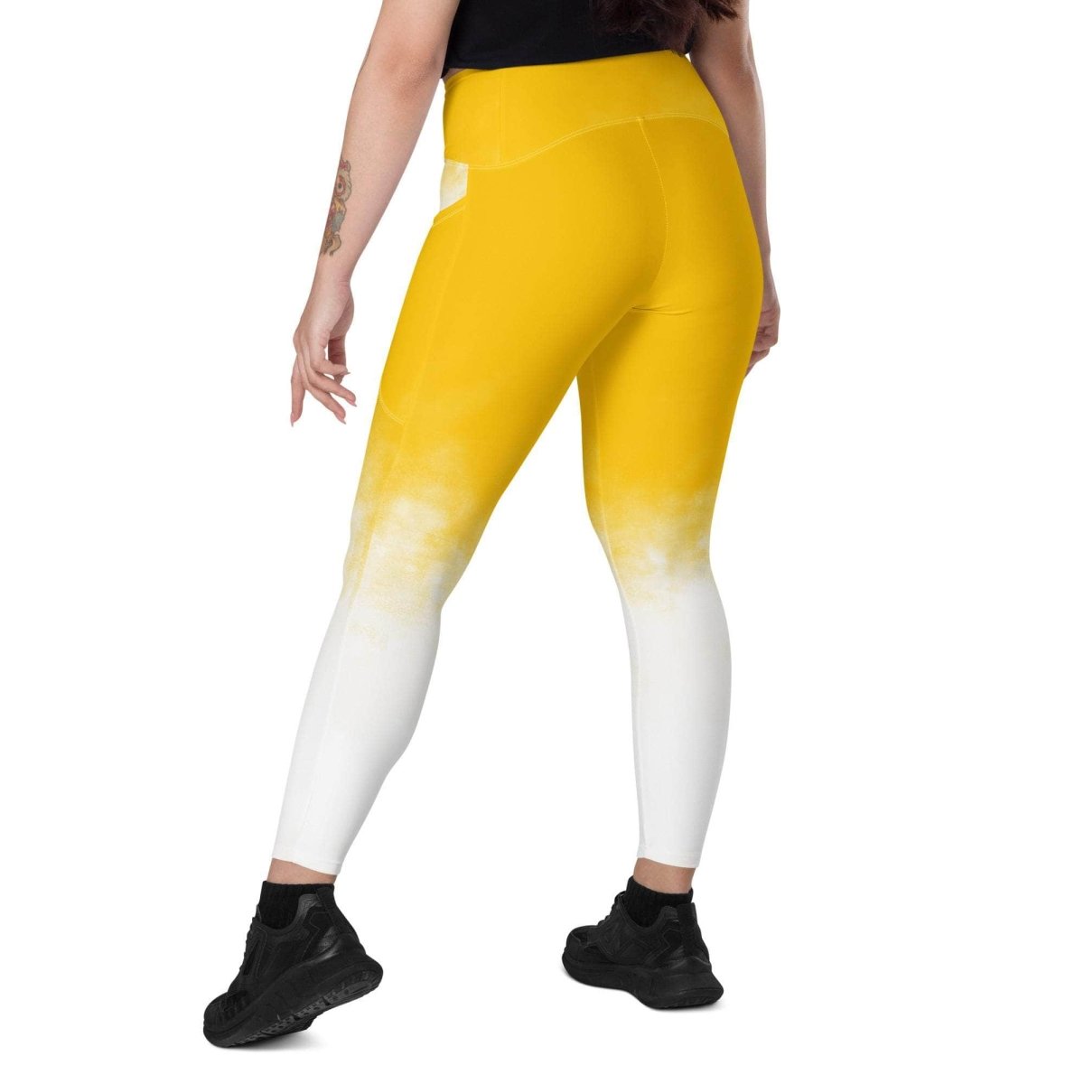 Golden Cloud Leggings - unik.fashion