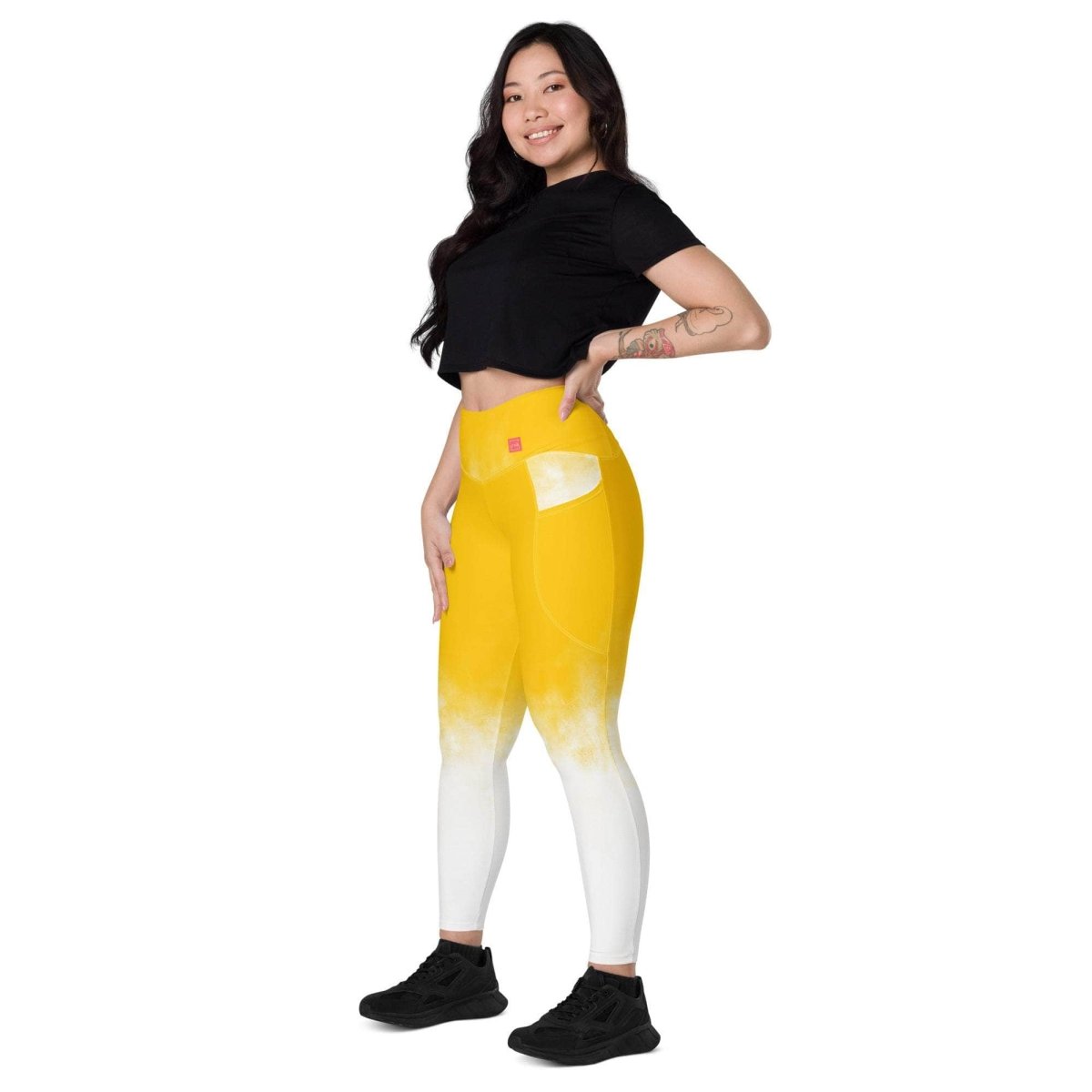 Golden Cloud Leggings - unik.fashion