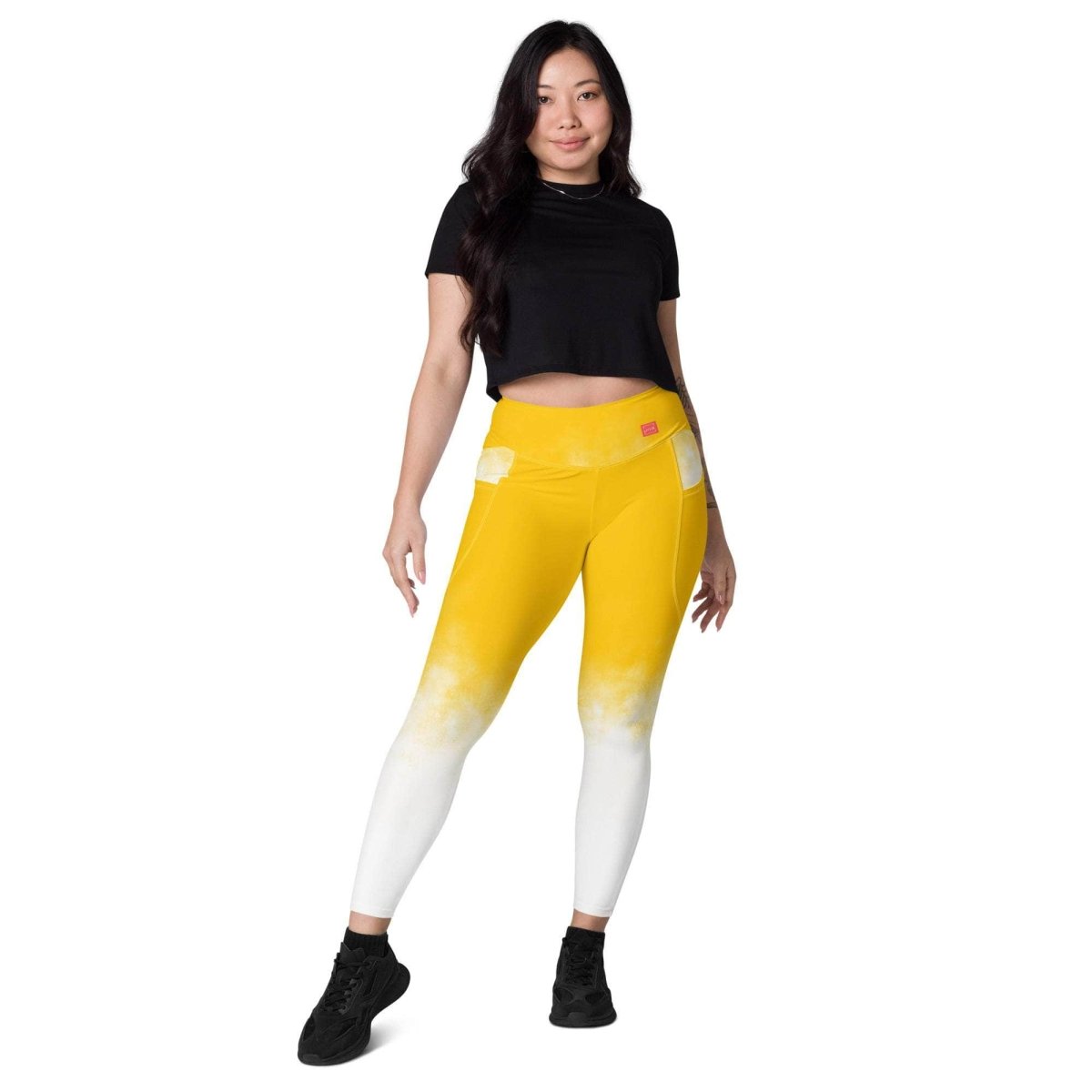 Golden Cloud Leggings - unik.fashion