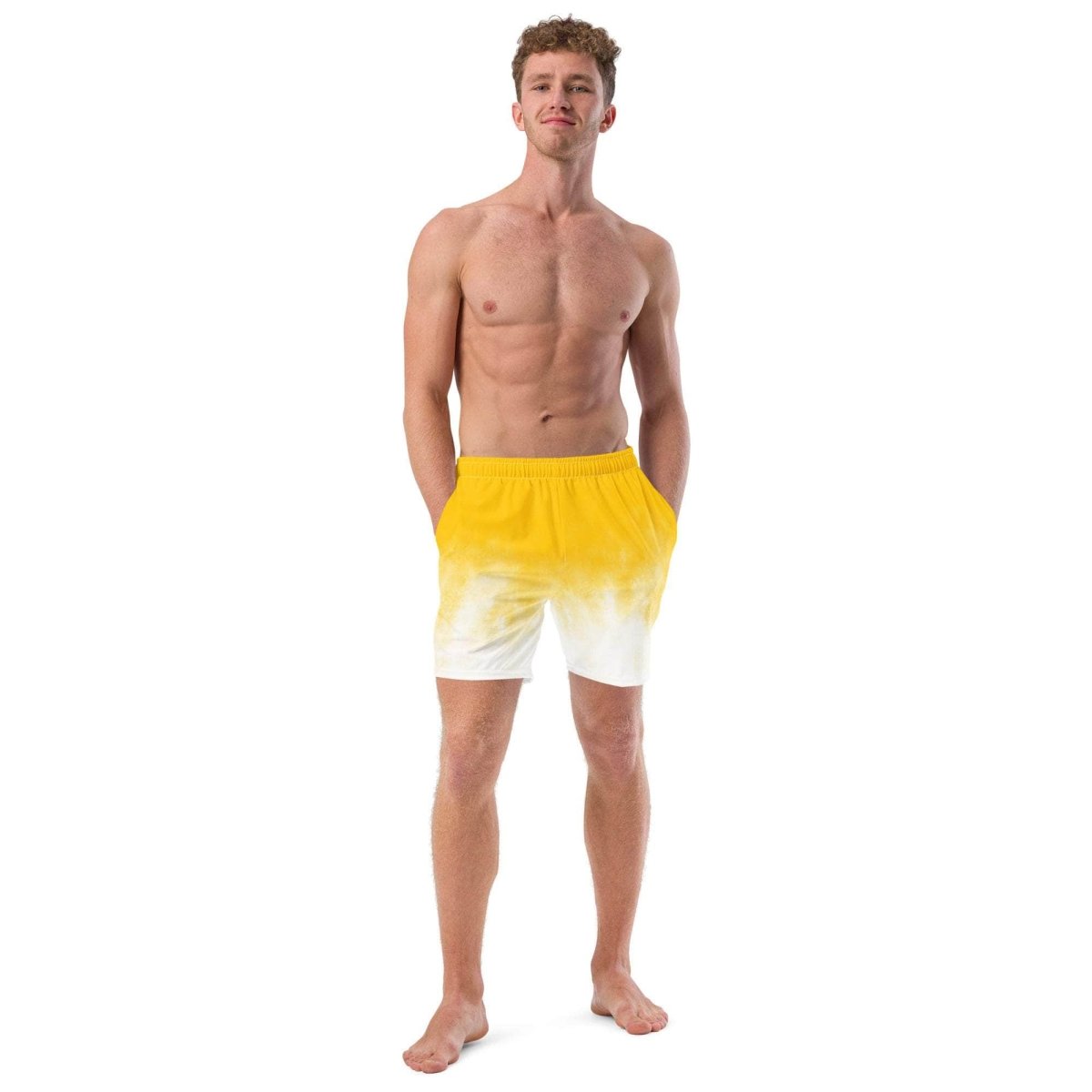 Golden Cloud Swim Trunks - unik.fashion