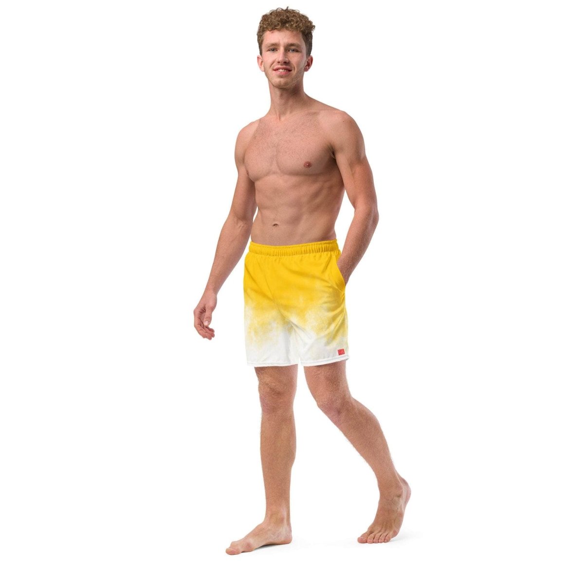 unik.fashion Golden Cloud Swim Trunks