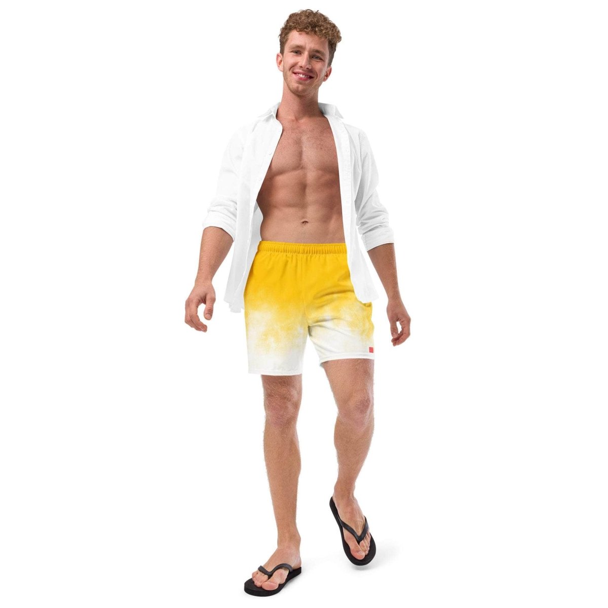 unik.fashion Golden Cloud Swim Trunks