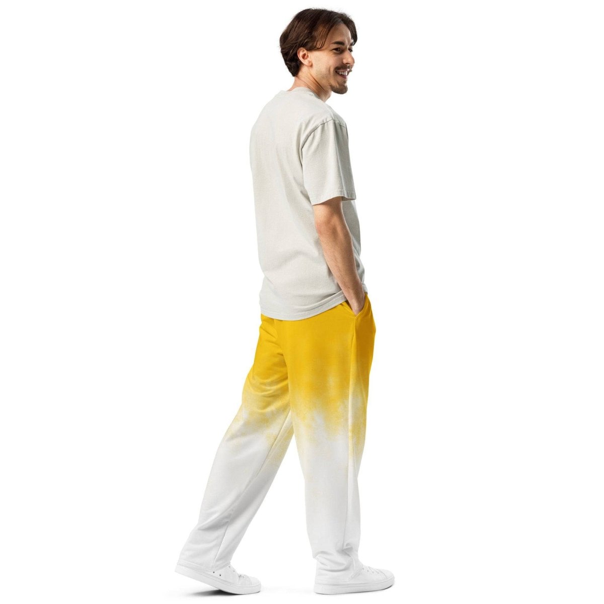 unik.fashion Golden Cloud Wide-leg joggers