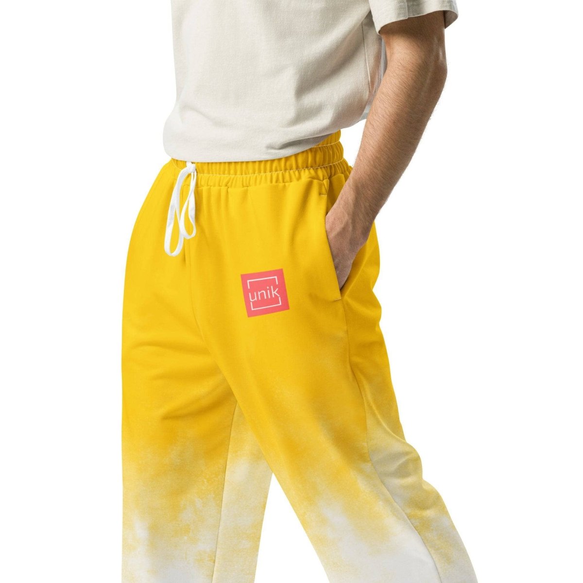unik.fashion Golden Cloud Wide-leg joggers