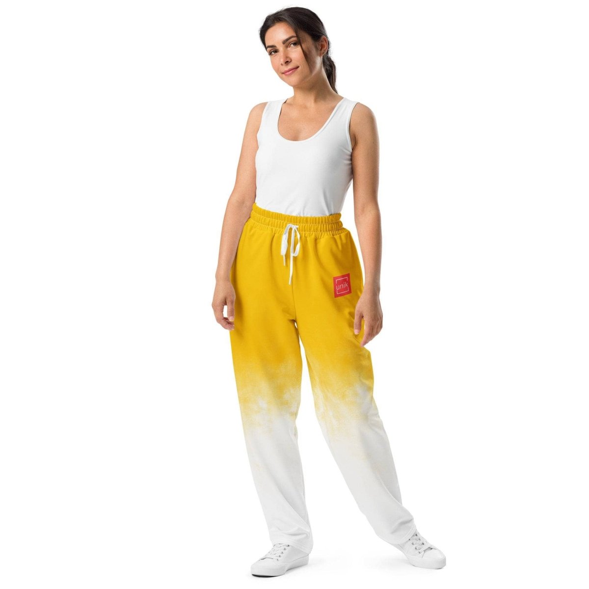 unik.fashion Golden Cloud Wide-leg joggers