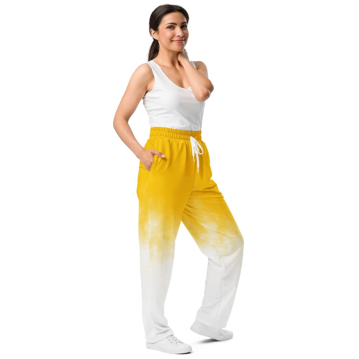 unik.fashion Golden Cloud Wide-leg joggers