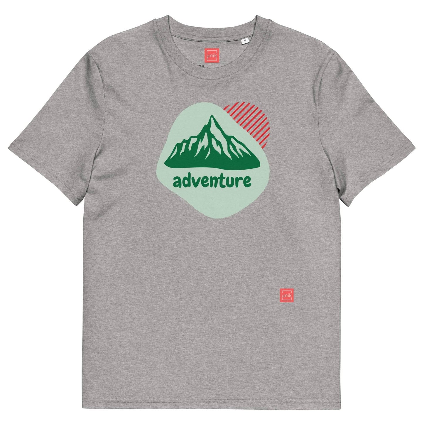 unik.fashion Heather Grey / S Adventure t-shirt