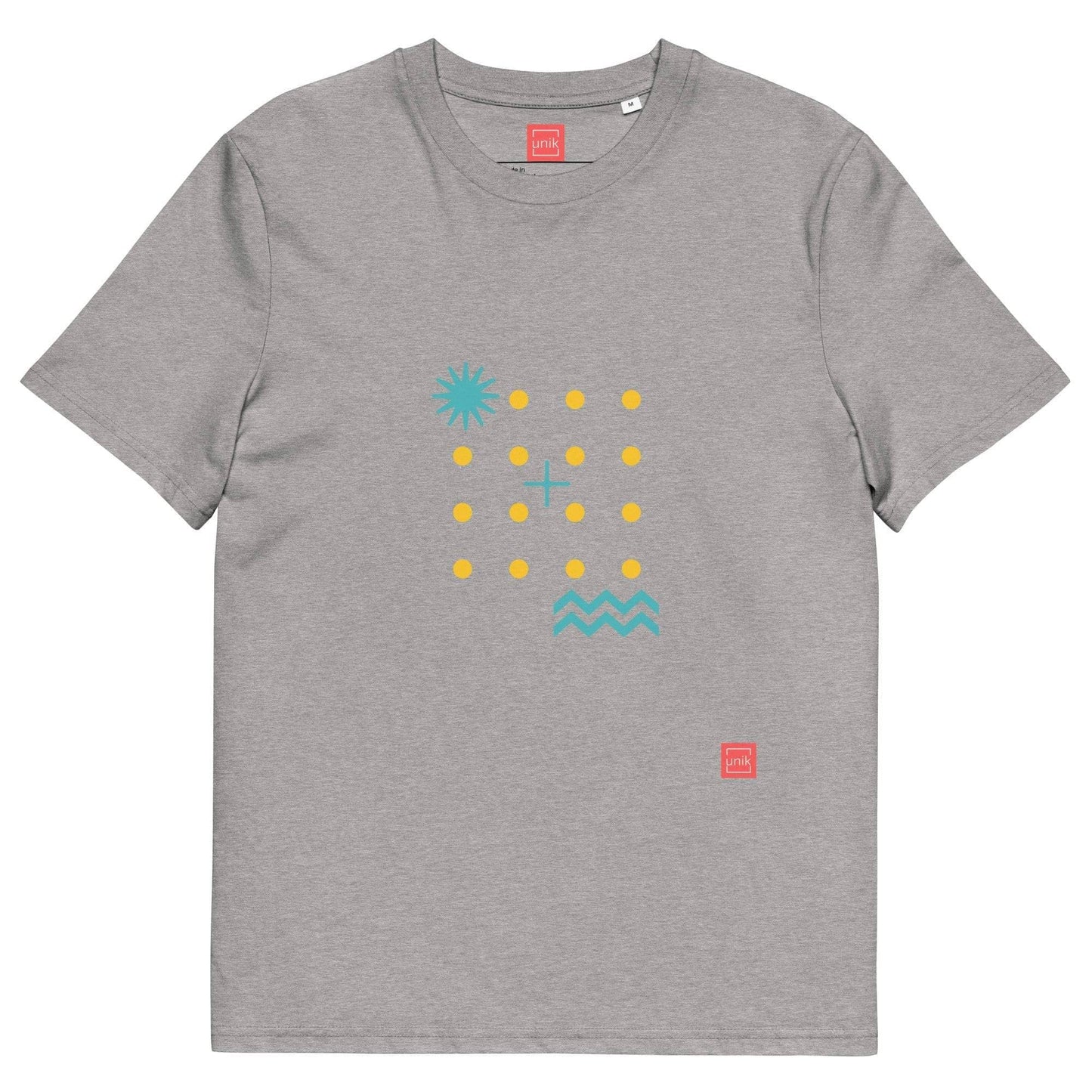 unik.fashion Heather Grey / S Dots t-shirt
