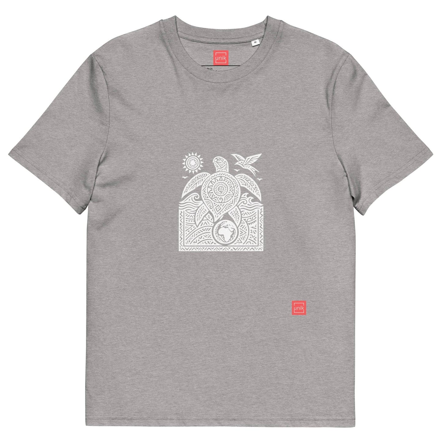 unik.fashion Heather Grey / S Turtle t-shirt