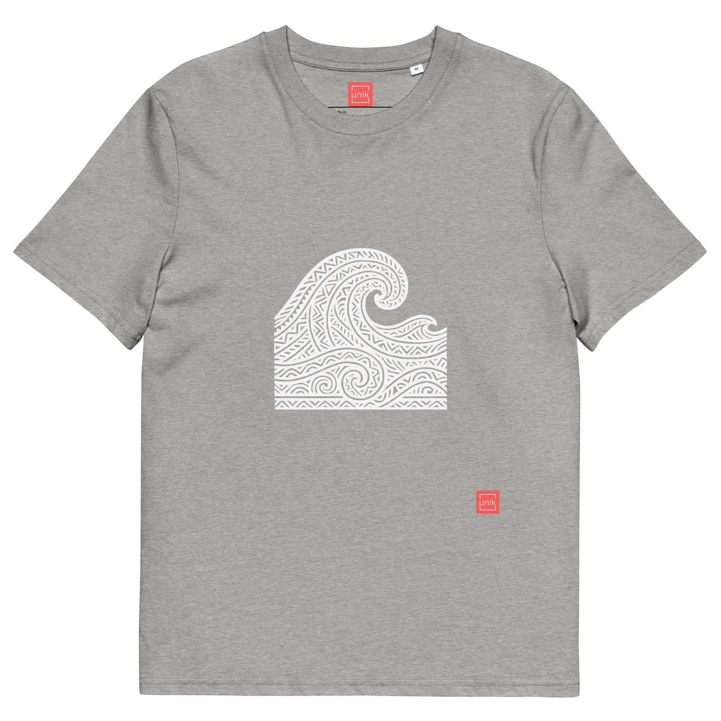 unik.fashion Heather Grey / S Waves t-shirt