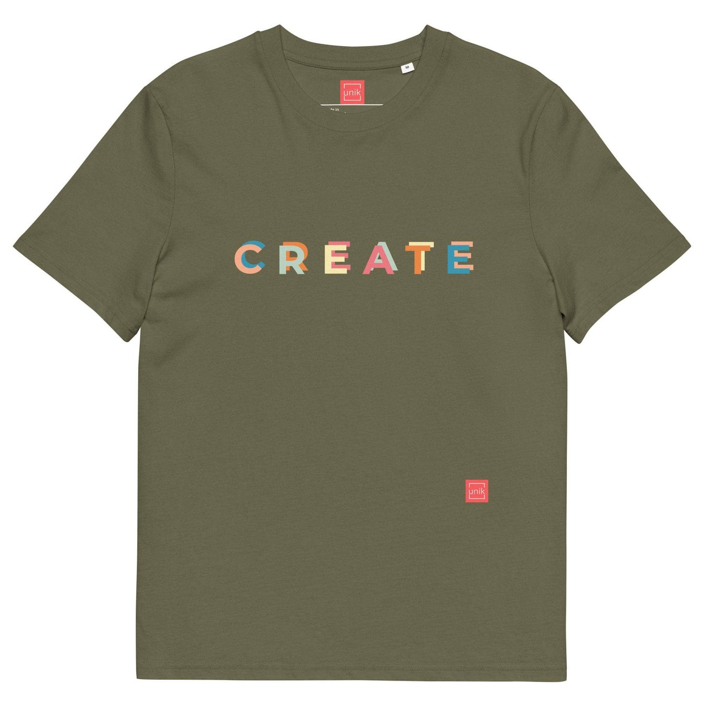 unik.fashion Khaki / S Create t-shirt