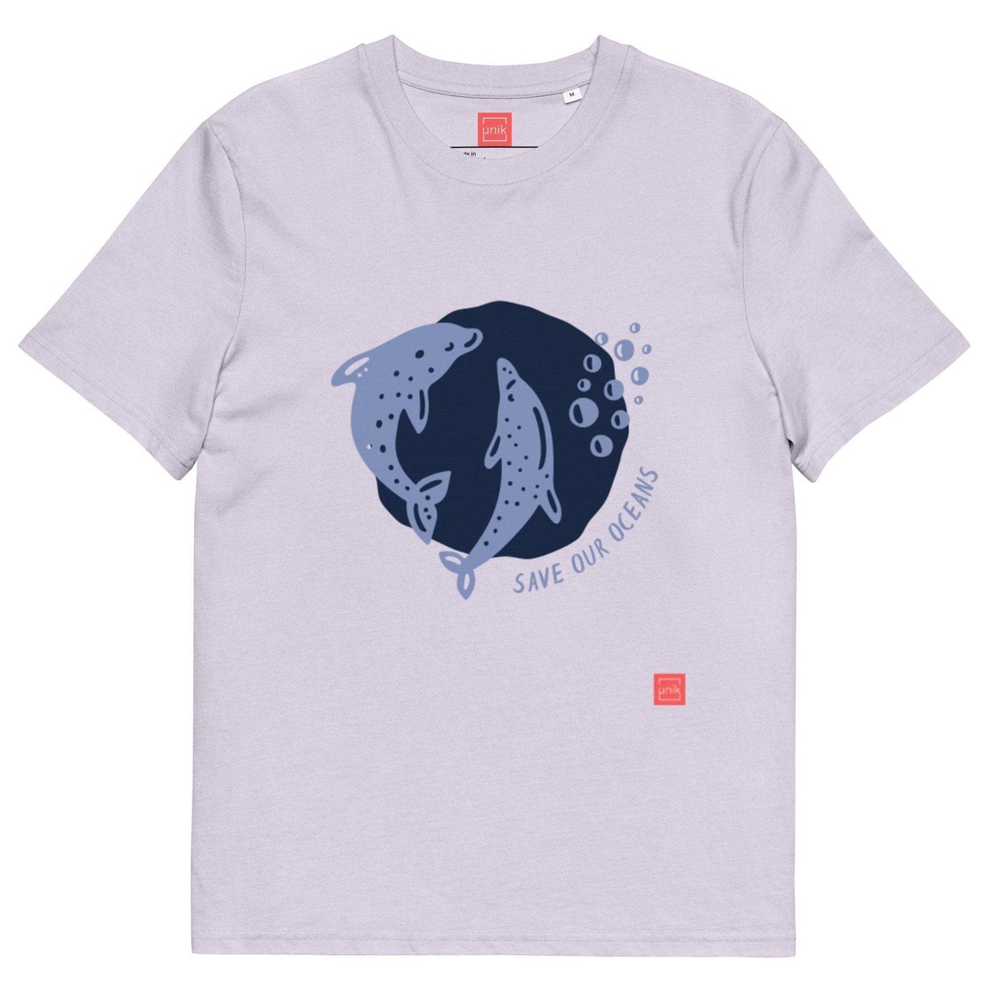 unik.fashion Lavender / S Dolphin t-shirt