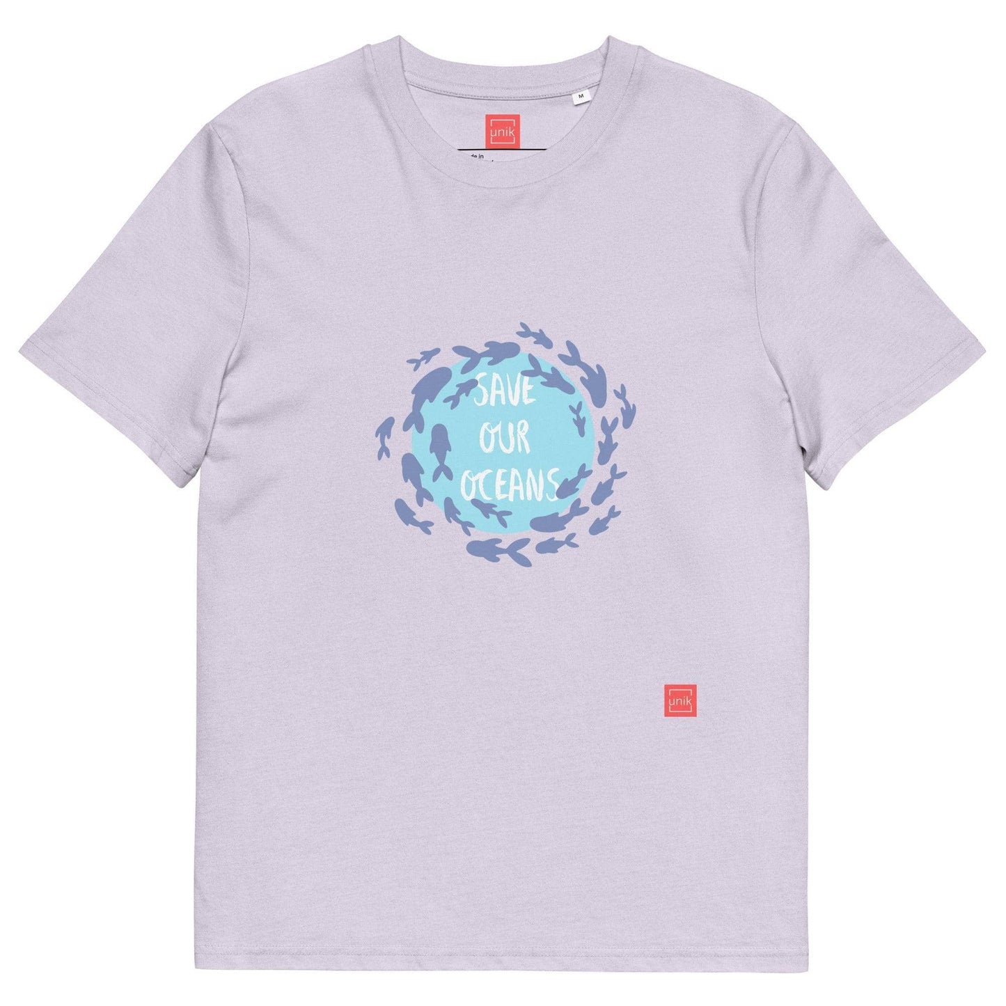 unik.fashion Lavender / S Fish t-shirt