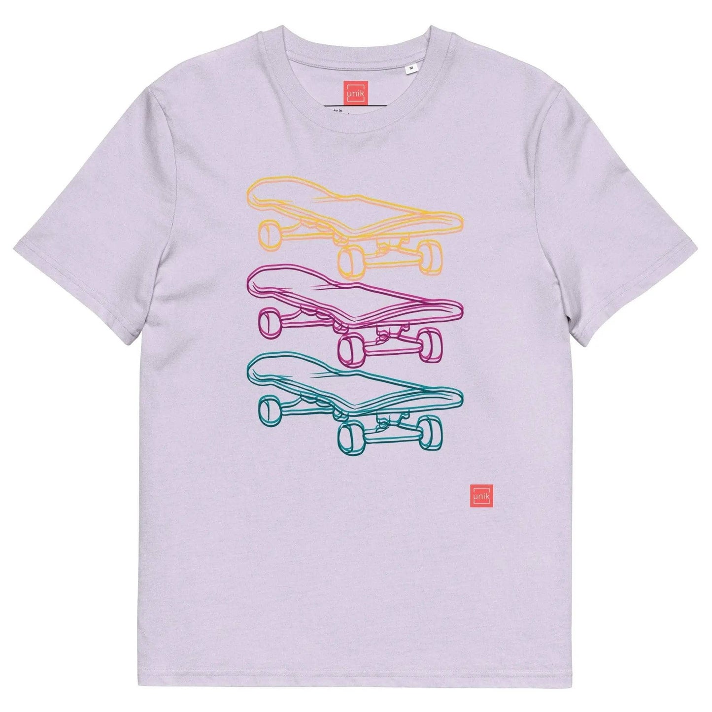 unik.fashion Lavender / S Skate t-shirt