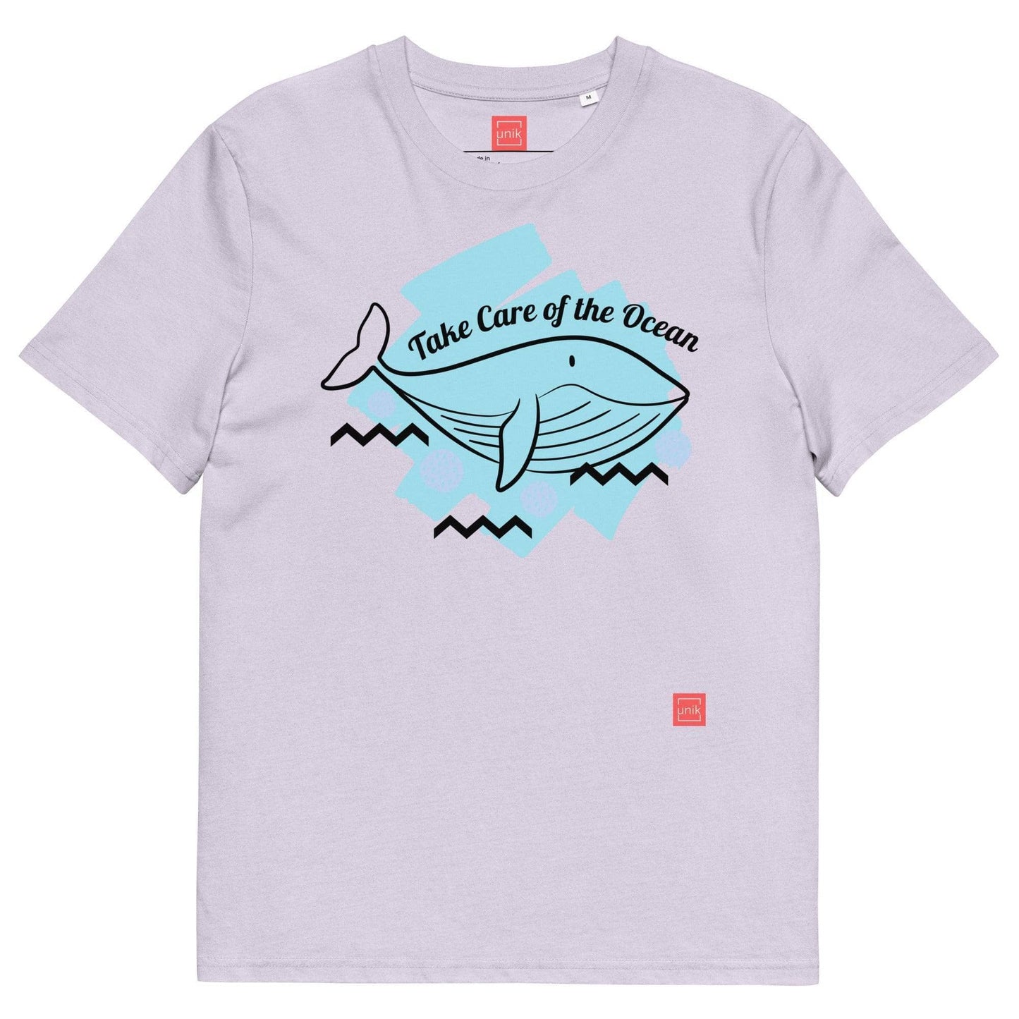 unik.fashion Lavender / S Whale -shirt