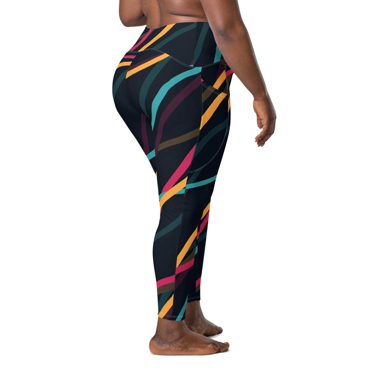 Neon Currents Leggings - unik.fashion
